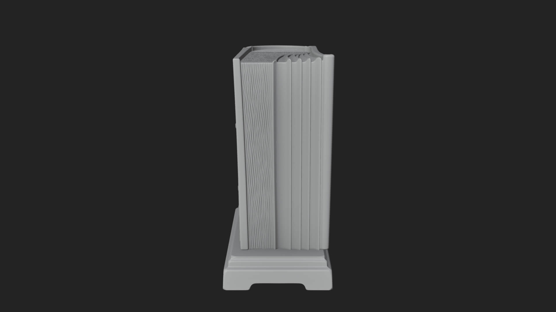 Open Scripture Book Model Design 2 3D Print Model 3D Model