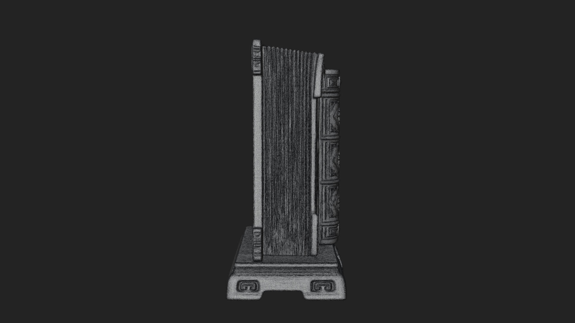 Open Scripture Book Model Design 3 3D Print Model 3D Model