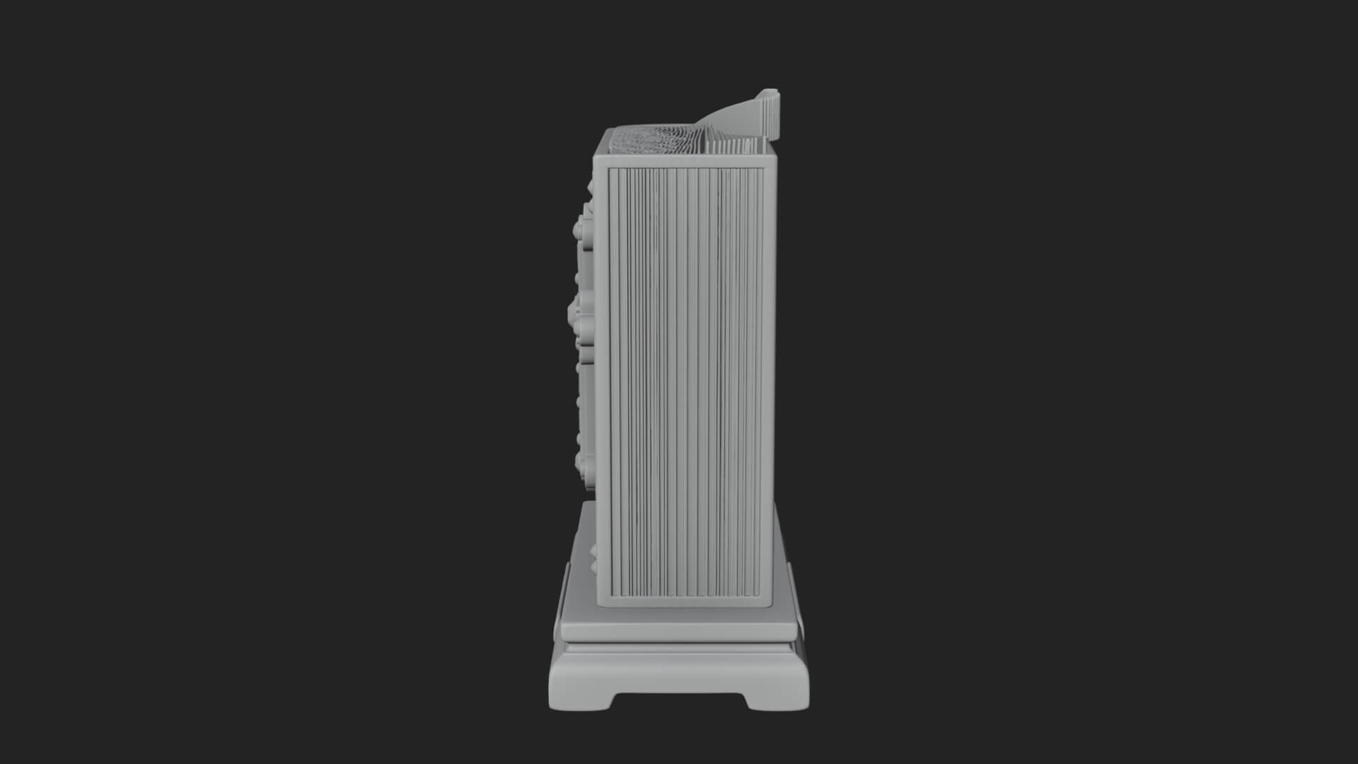 Open Scripture Book Model Design 4 3D Print Model 3D Model