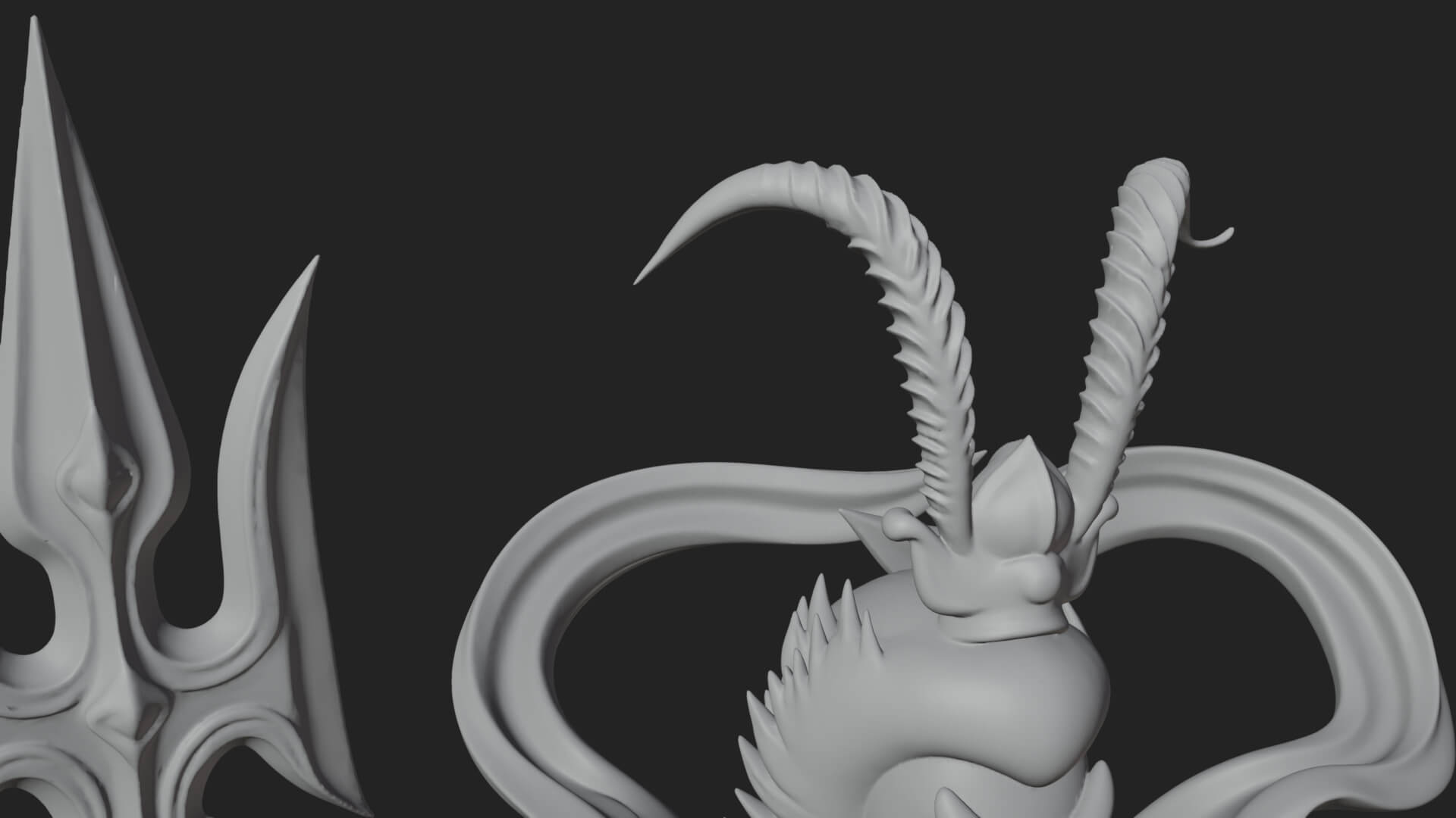Oriental Armored Guard Statue Design 5 3D Print Model 3D Model