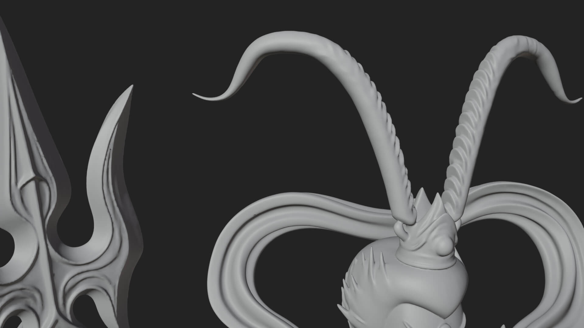 Oriental Armored Guard Statue Design 7 3D Print Model 3D Model