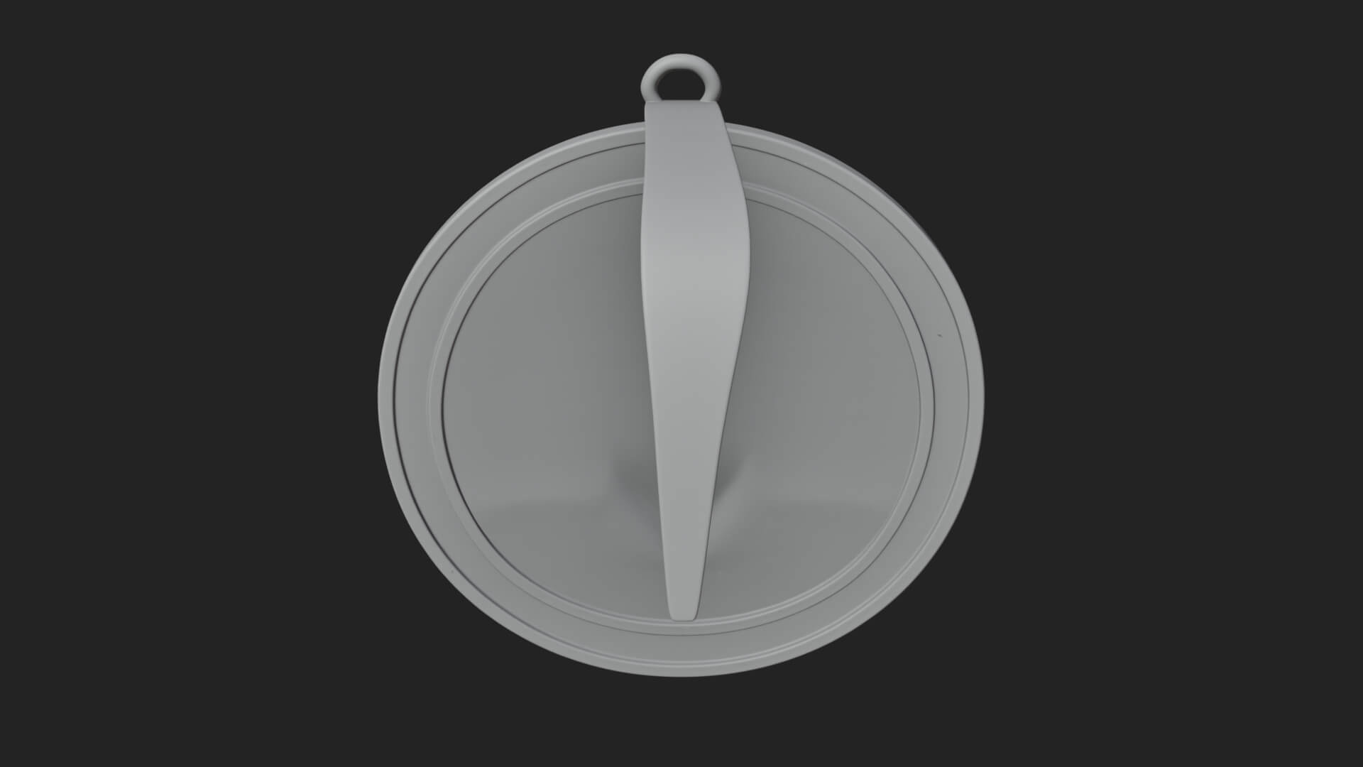Oriental General Oval Plaque Design 2 3D Print Model 3D Model