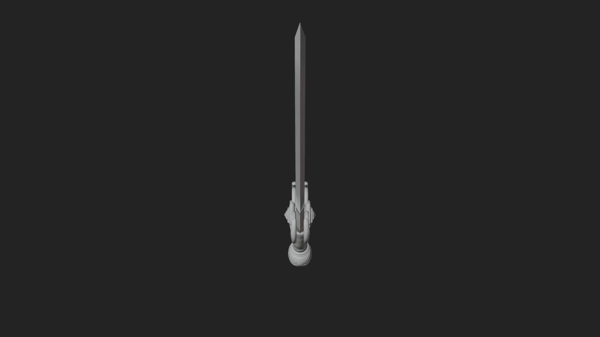 Oriental Katana Sword Model Design 1 3D Print Model 3D Model