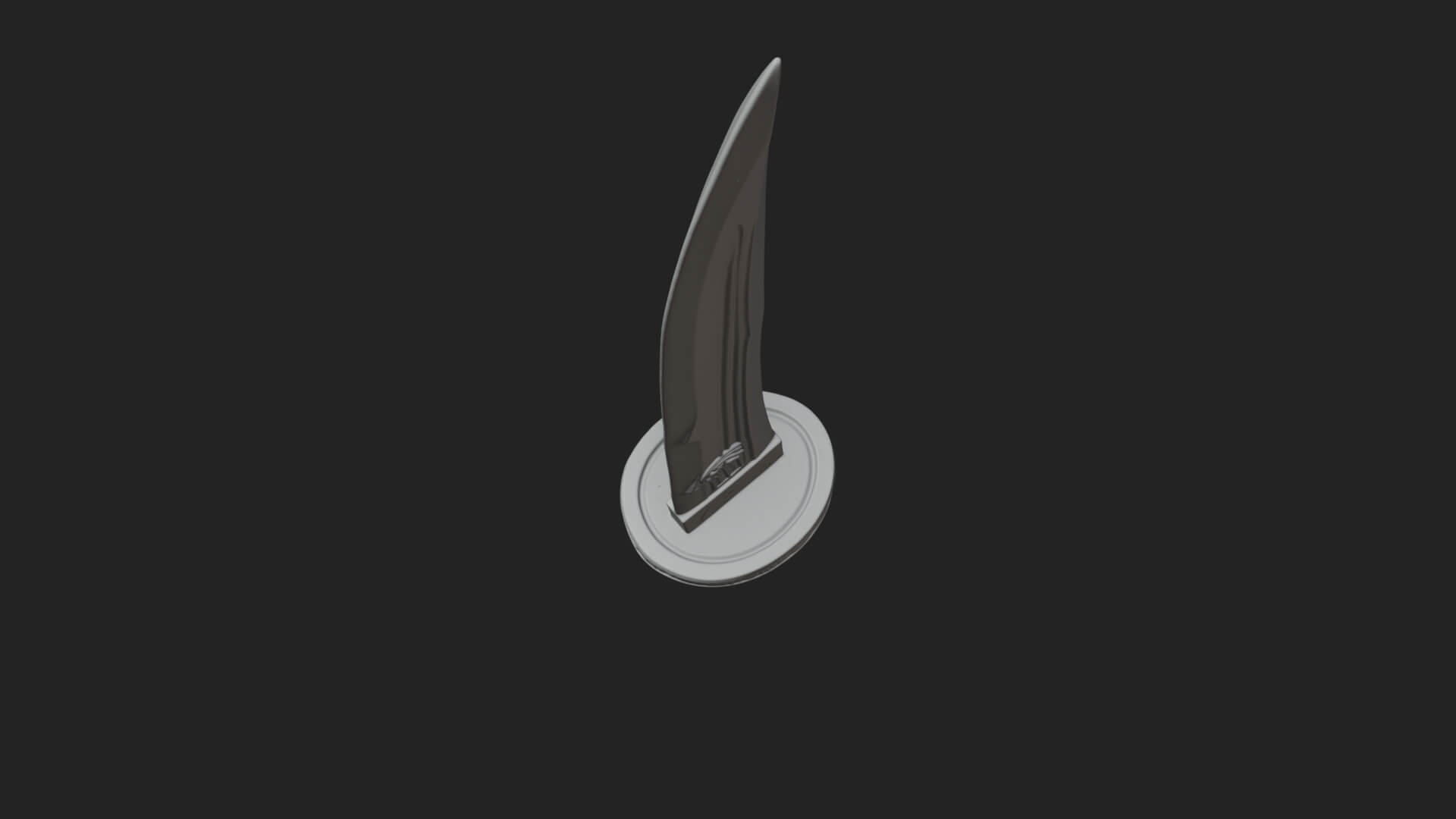 Oriental Katana Sword Model Design 3 3D Print Model 3D Model