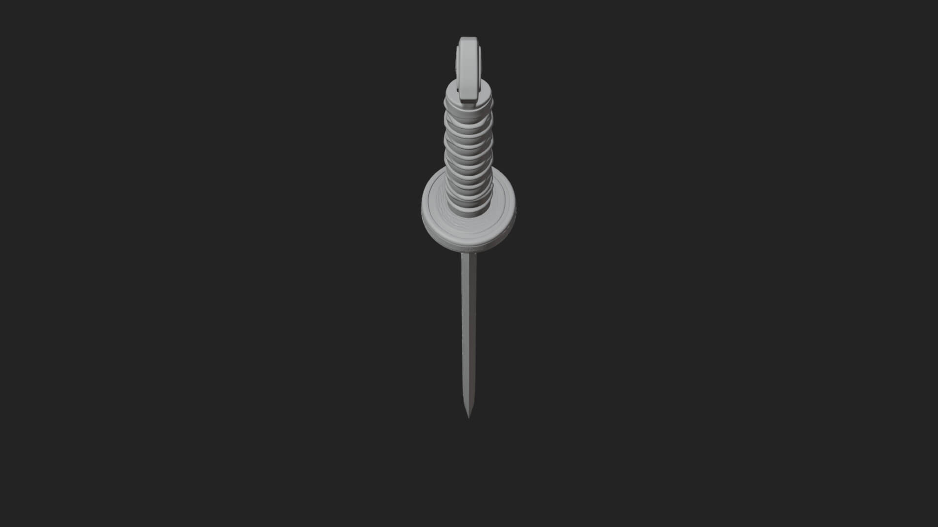 Oriental Katana Sword Model Design 4 3D Print Model 3D Model