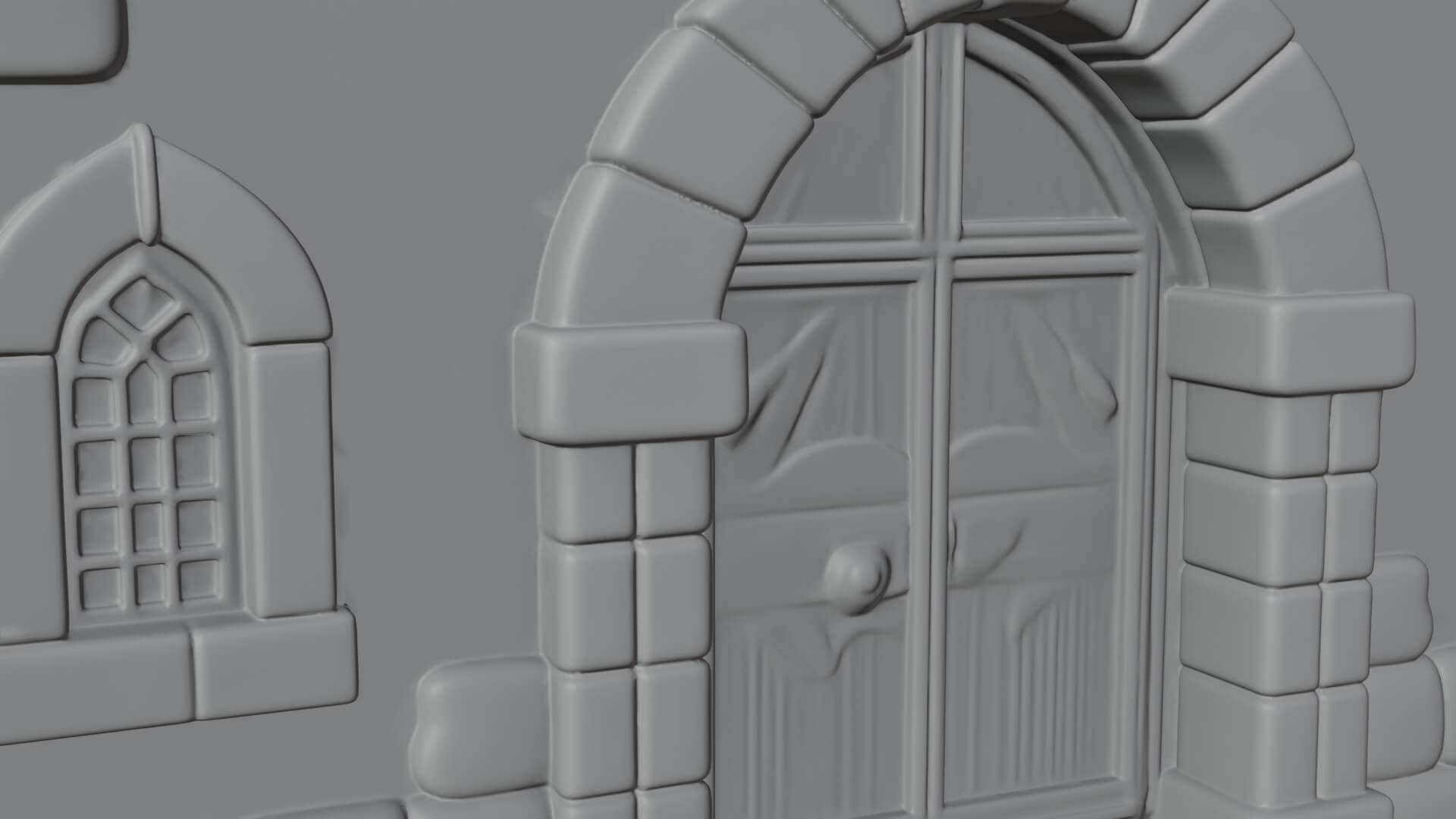 Oriental Wooden House Design 2 3D Print Model 3D Model