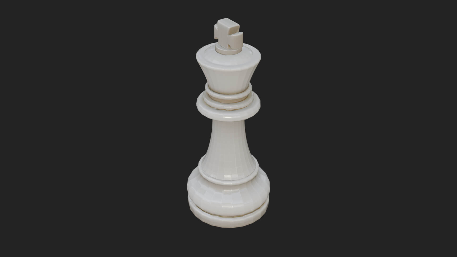 Ornate Chess Piece Statue Design 5 3D Print Model 3D Model