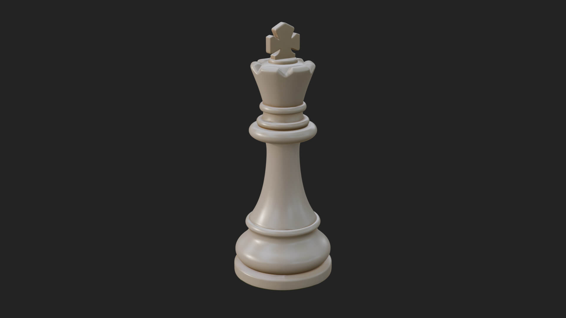 Ornate Chess Piece Statue Design 54 3D Print Model 3D Model