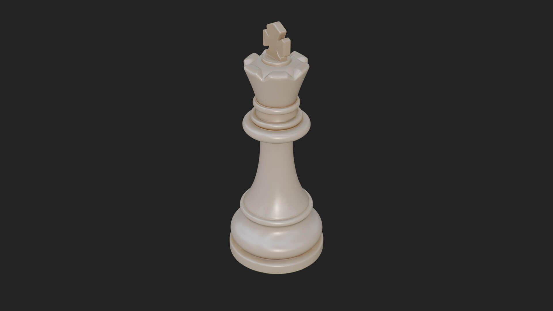 Ornate Chess Piece Statue Design 54 3D Print Model 3D Model