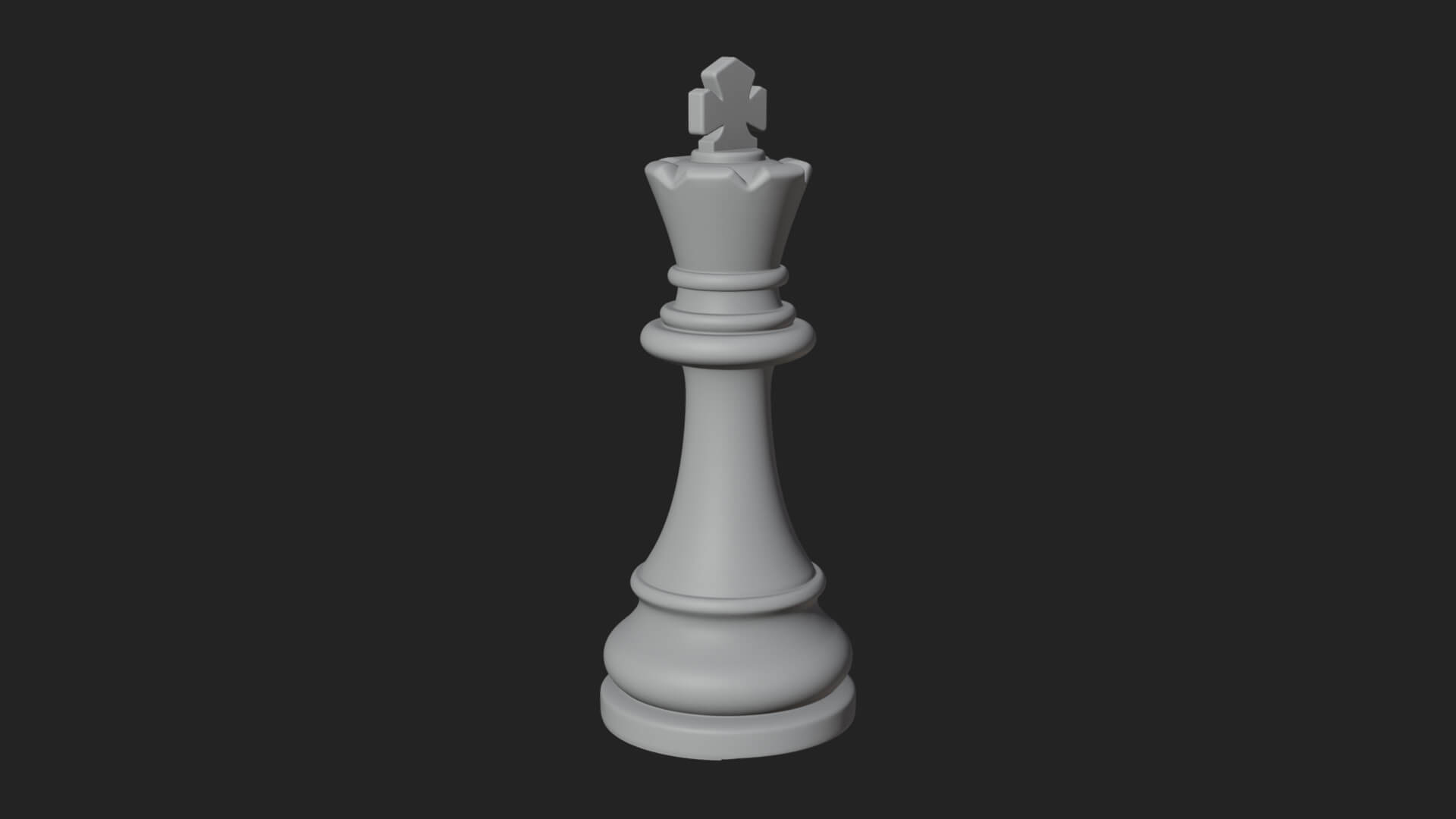 Ornate Chess Piece Statue Design 54 3D Print Model 3D Model