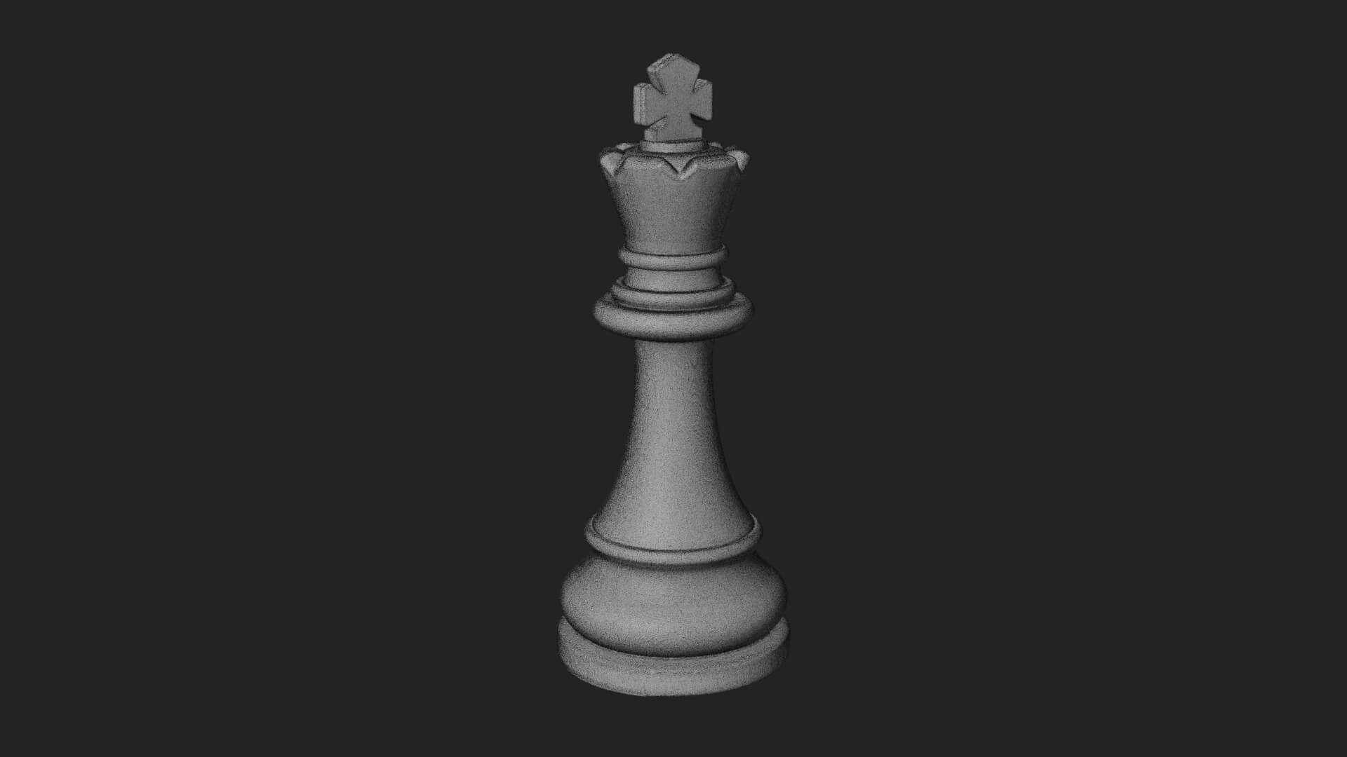 Ornate Chess Piece Statue Design 54 3D Print Model 3D Model