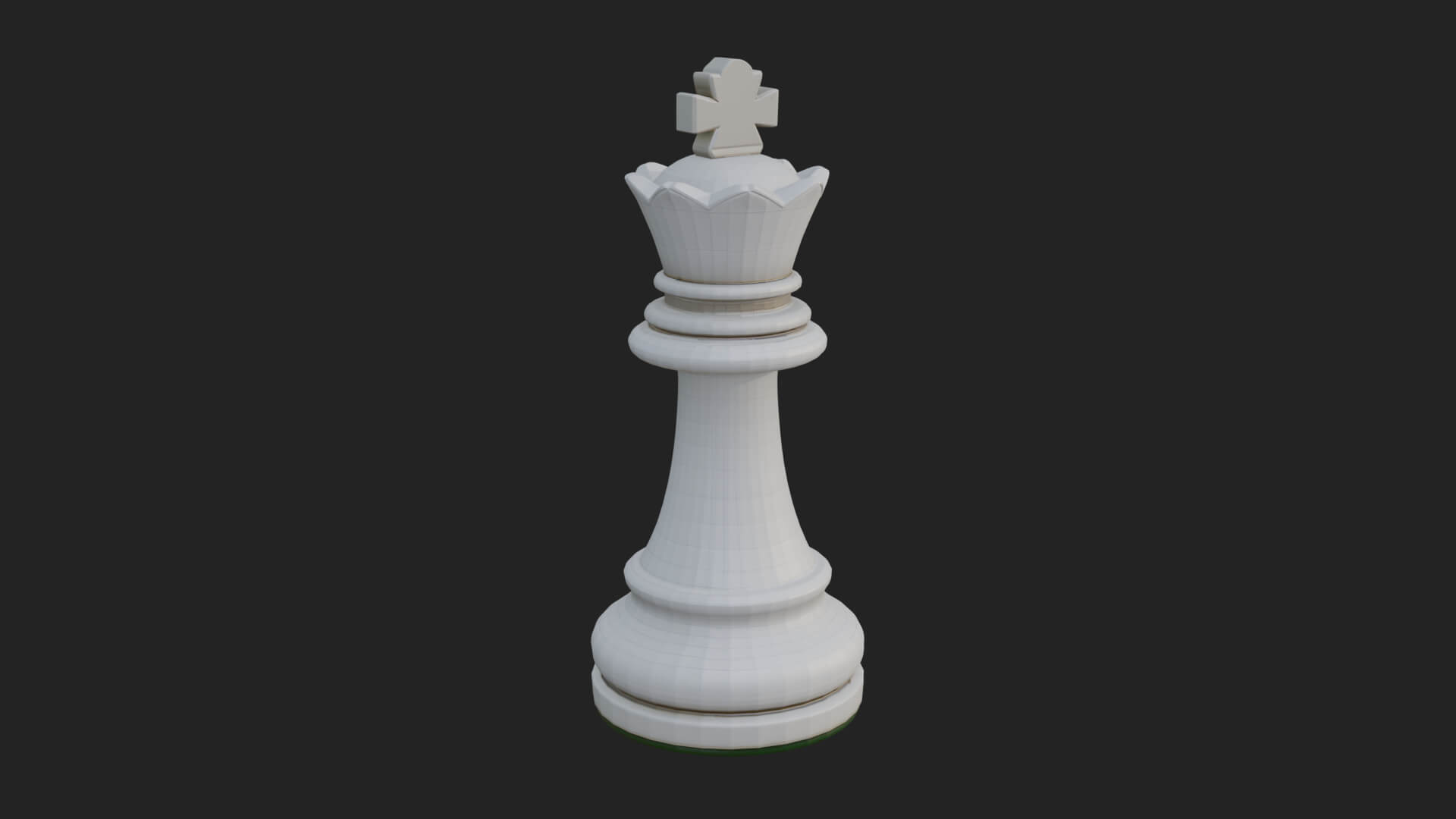 Ornate Chess Piece Statue Design 6 3D Print Model 3D Model