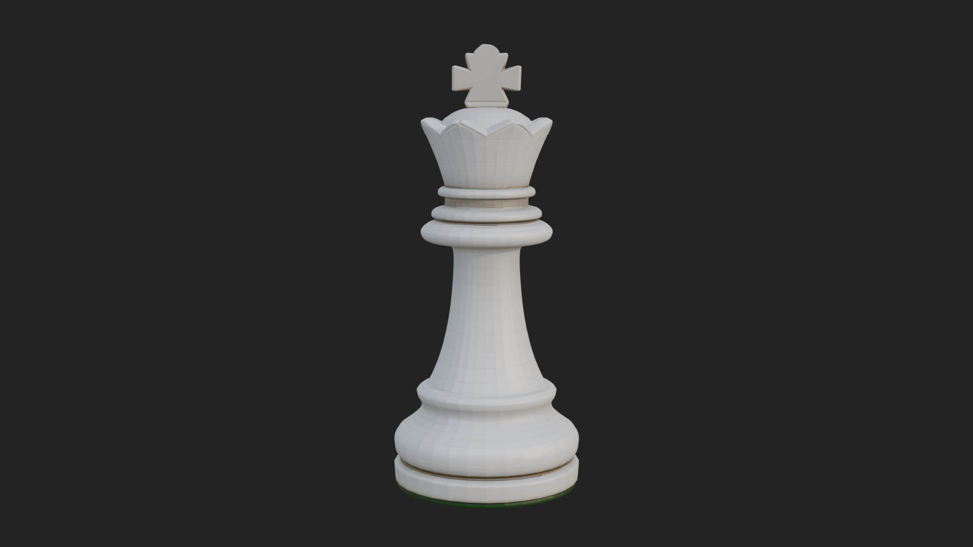 Ornate Chess Piece Statue Design 6 3D Print Model 3D Model