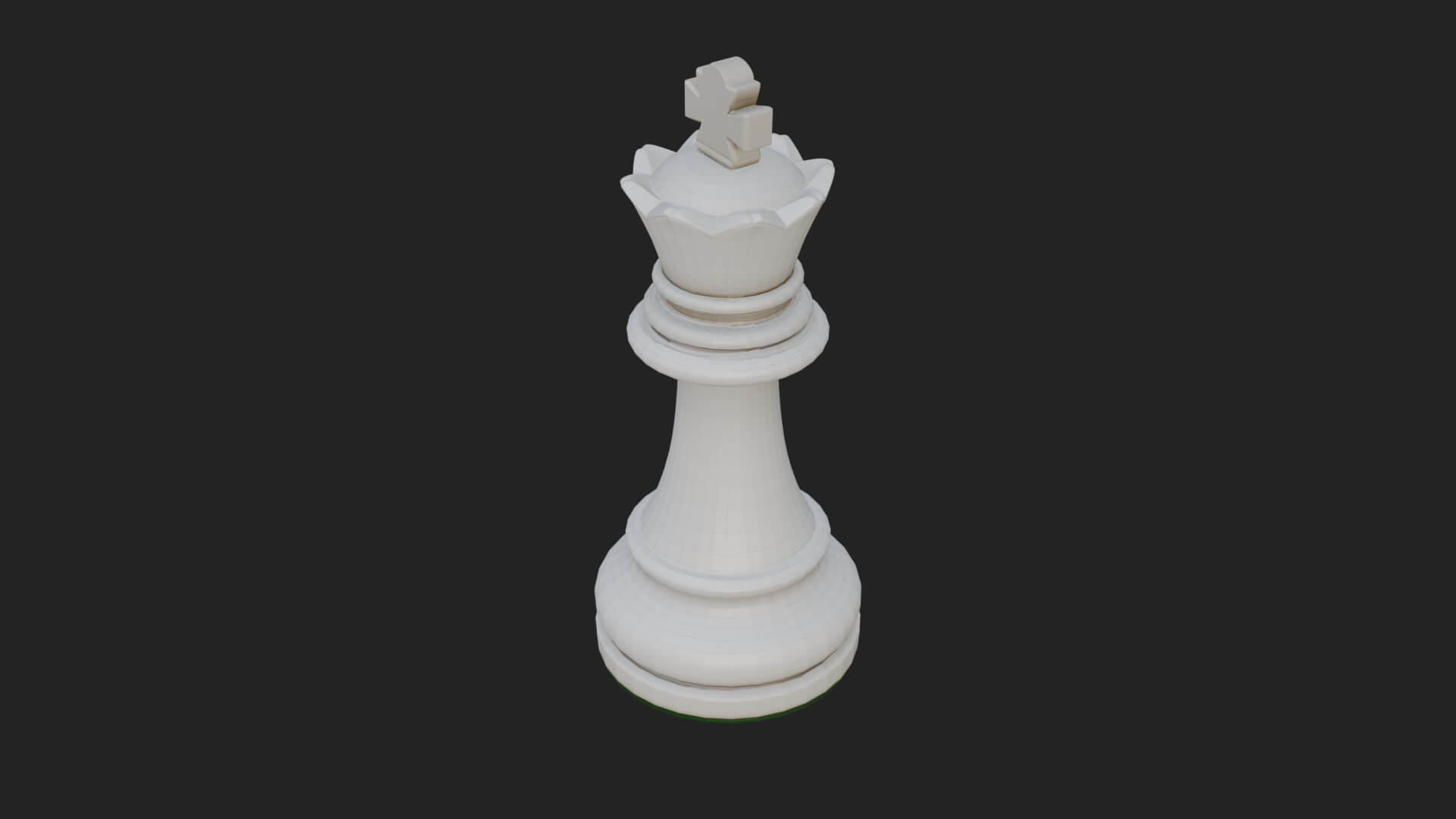 Ornate Chess Piece Statue Design 6 3D Print Model 3D Model