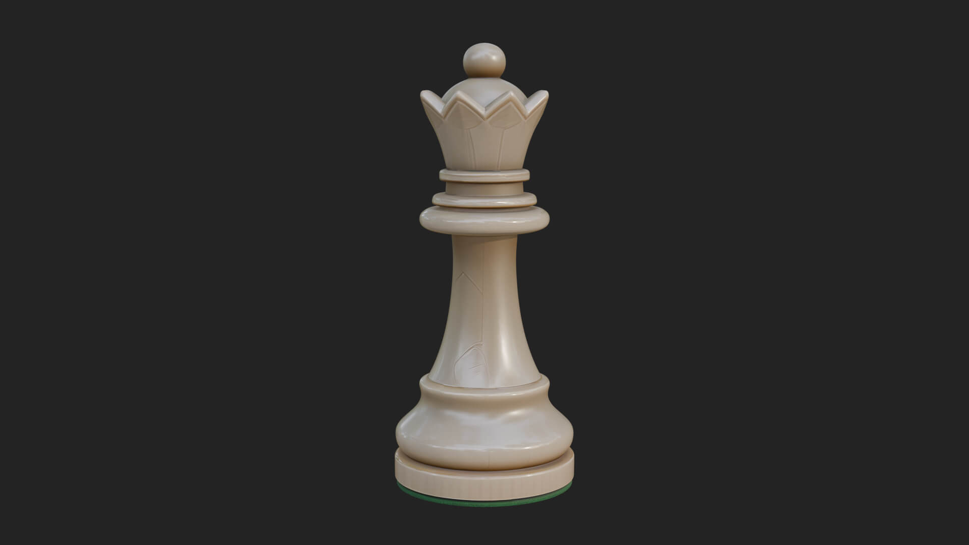 Ornate Chess Piece Statue Design 67 3D Print Model 3D Model
