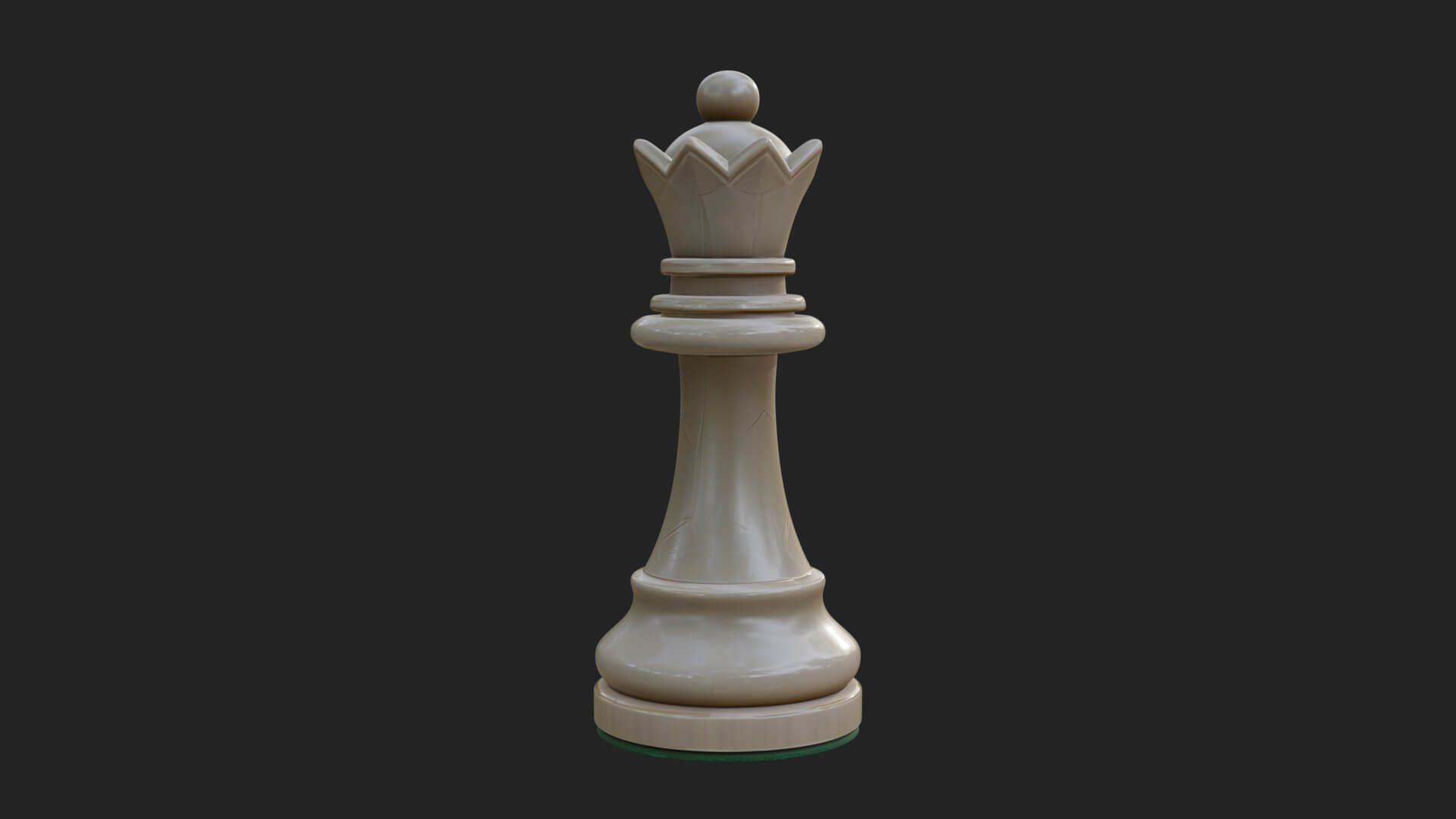 Ornate Chess Piece Statue Design 67 3D Print Model 3D Model