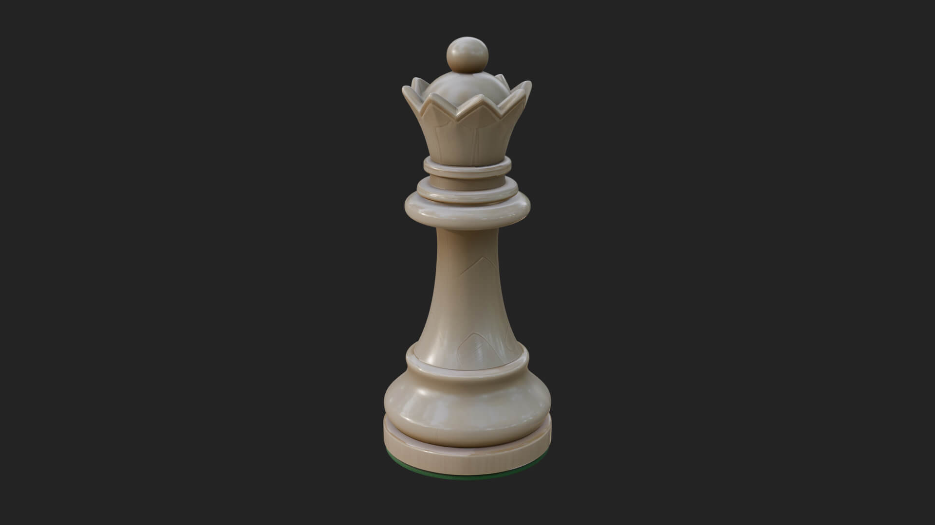 Ornate Chess Piece Statue Design 67 3D Print Model 3D Model
