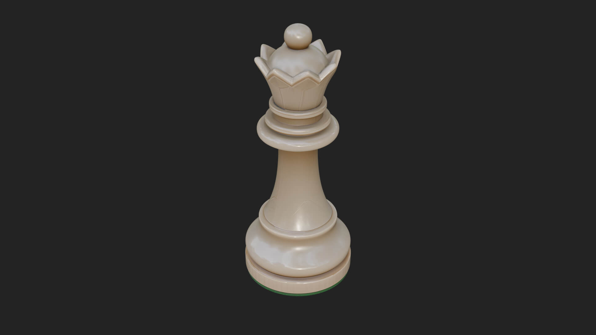 Ornate Chess Piece Statue Design 67 3D Print Model 3D Model