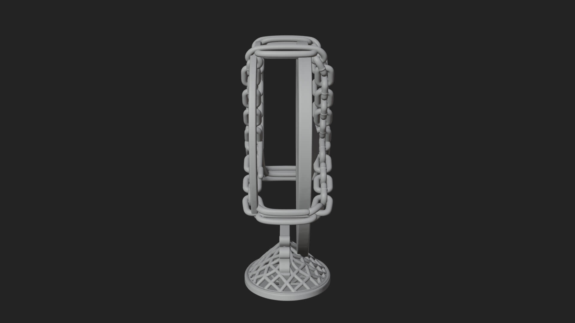 Ornate Framed Heart Plaque Design 143 3D Print Model 3D Model
