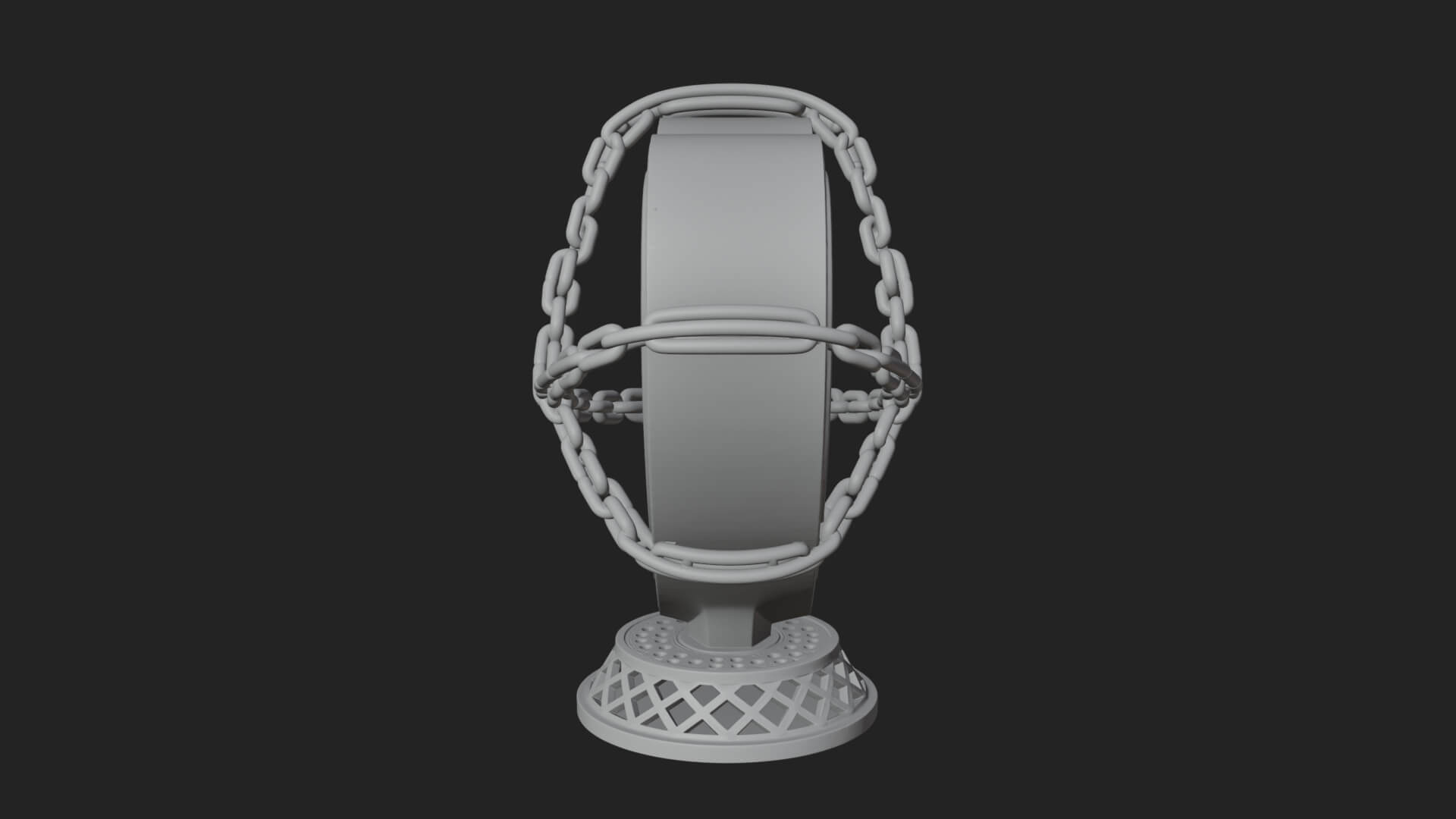 Ornate Framed Heart Plaque Design 144 3D Print Model 3D Model