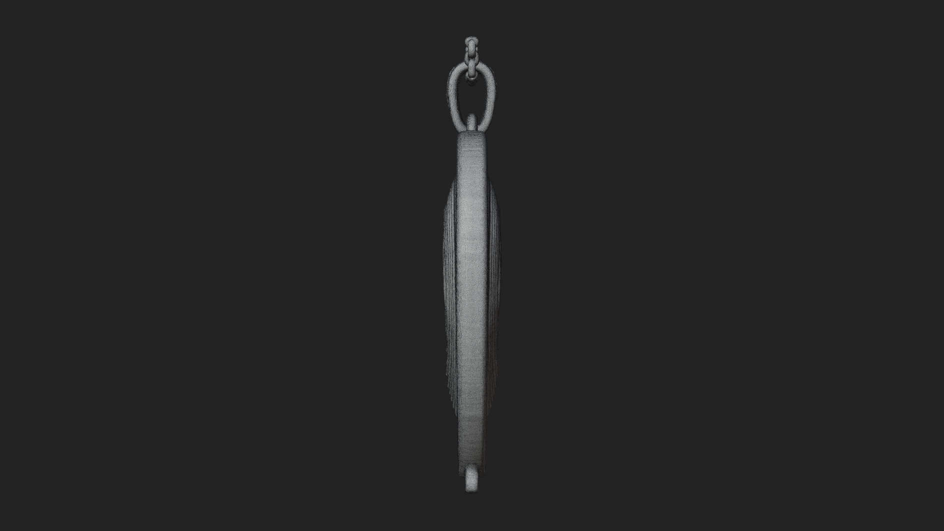 Ornate Framed Heart Plaque Design 314 3D Print Model 3D Model