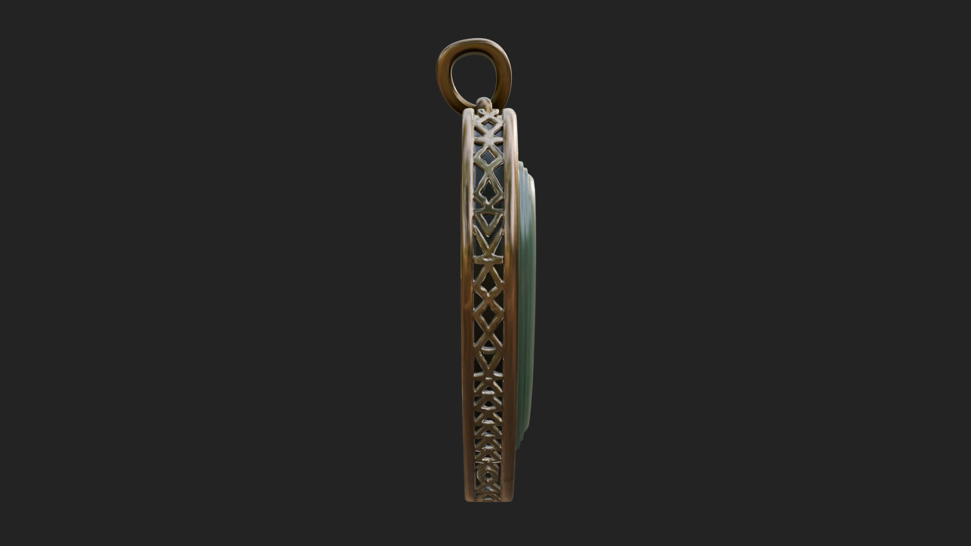 Ornate Framed Heart Plaque Design 316 3D Print Model 3D Model