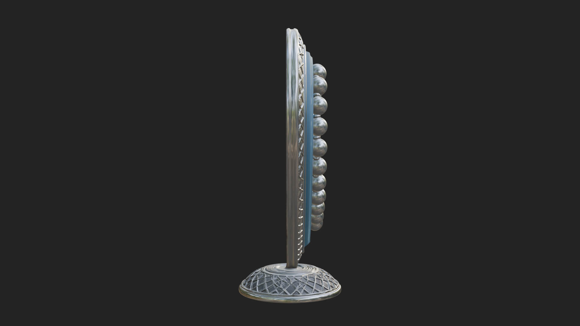 Ornate Framed Heart Plaque Design 326 3D Print Model 3D Model