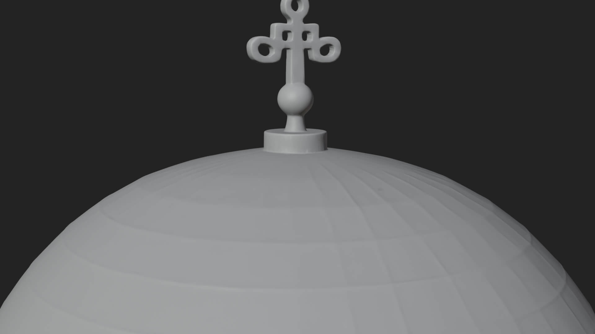 Orthodox Domed Temple Design 4 3D Print Model 3D Model