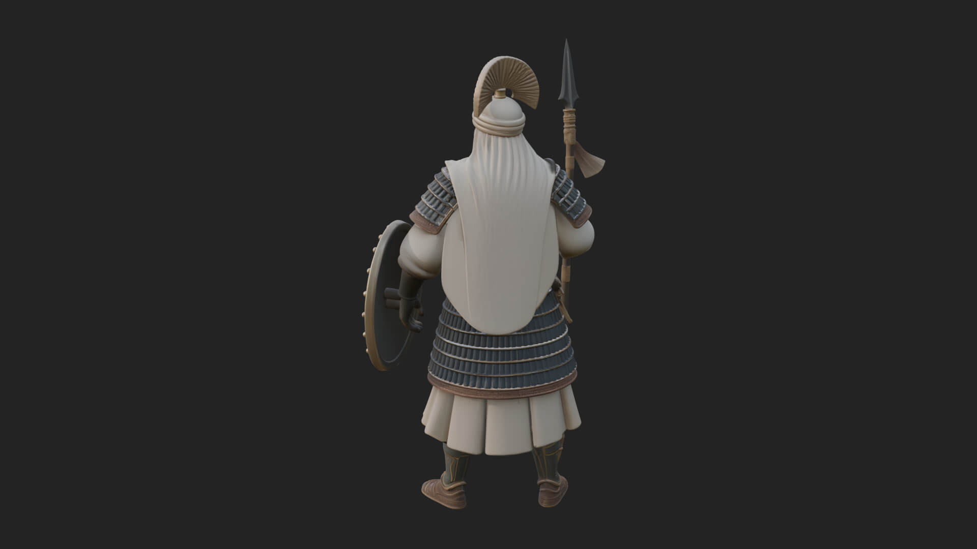 Ottoman Guard Statue Design 1 3D Print Model 3D Model
