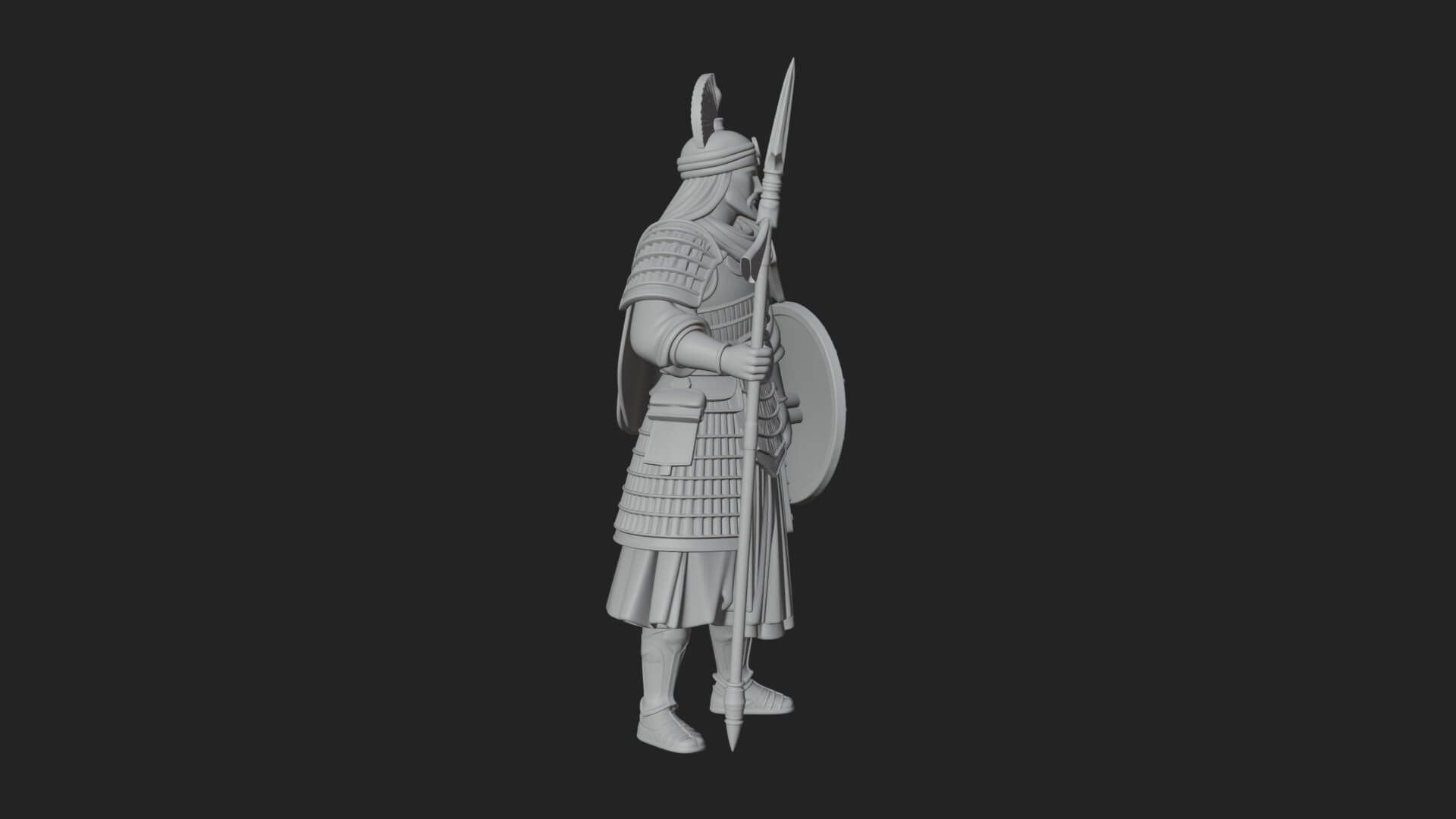 Ottoman Guard Statue Design 1 3D Print Model 3D Model