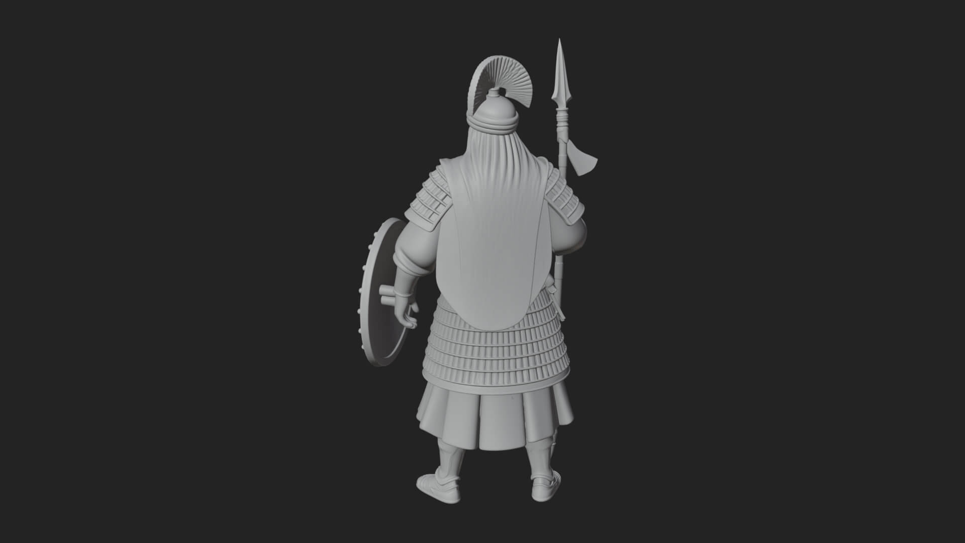 Ottoman Guard Statue Design 1 3D Print Model 3D Model