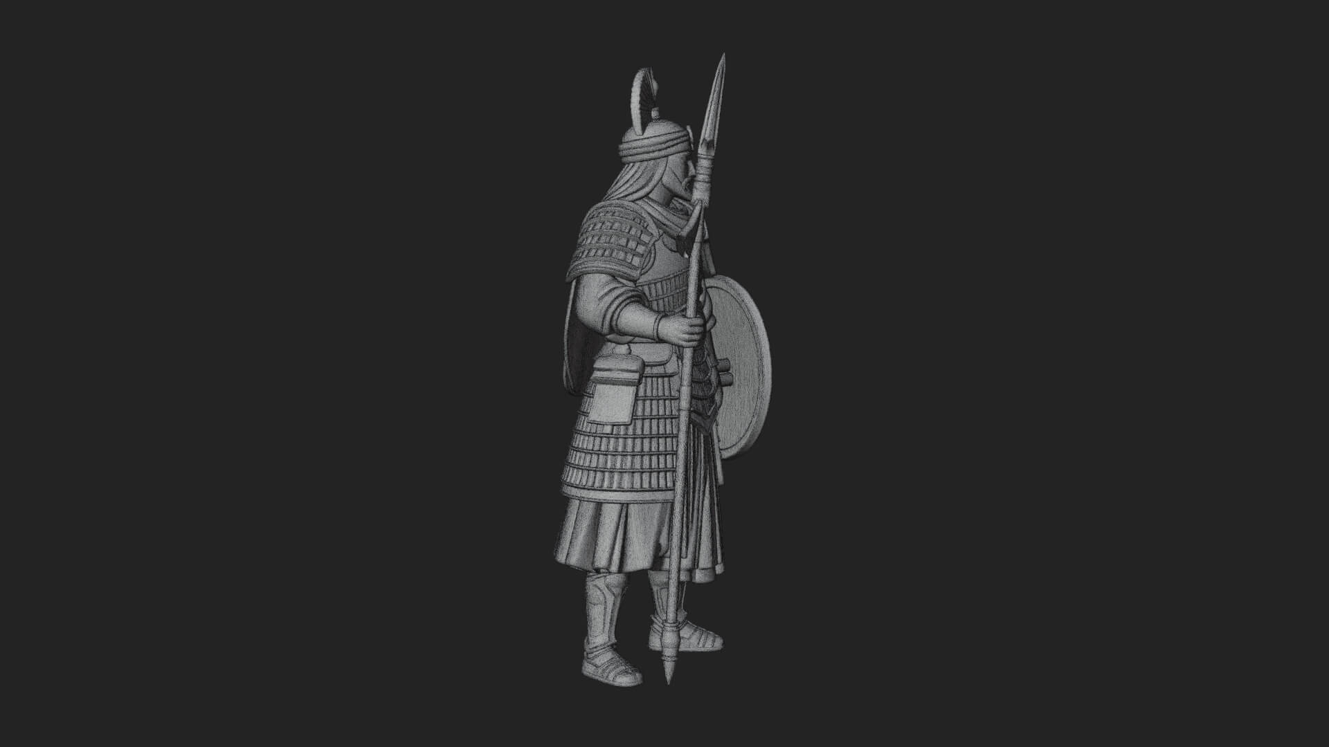 Ottoman Guard Statue Design 1 3D Print Model 3D Model