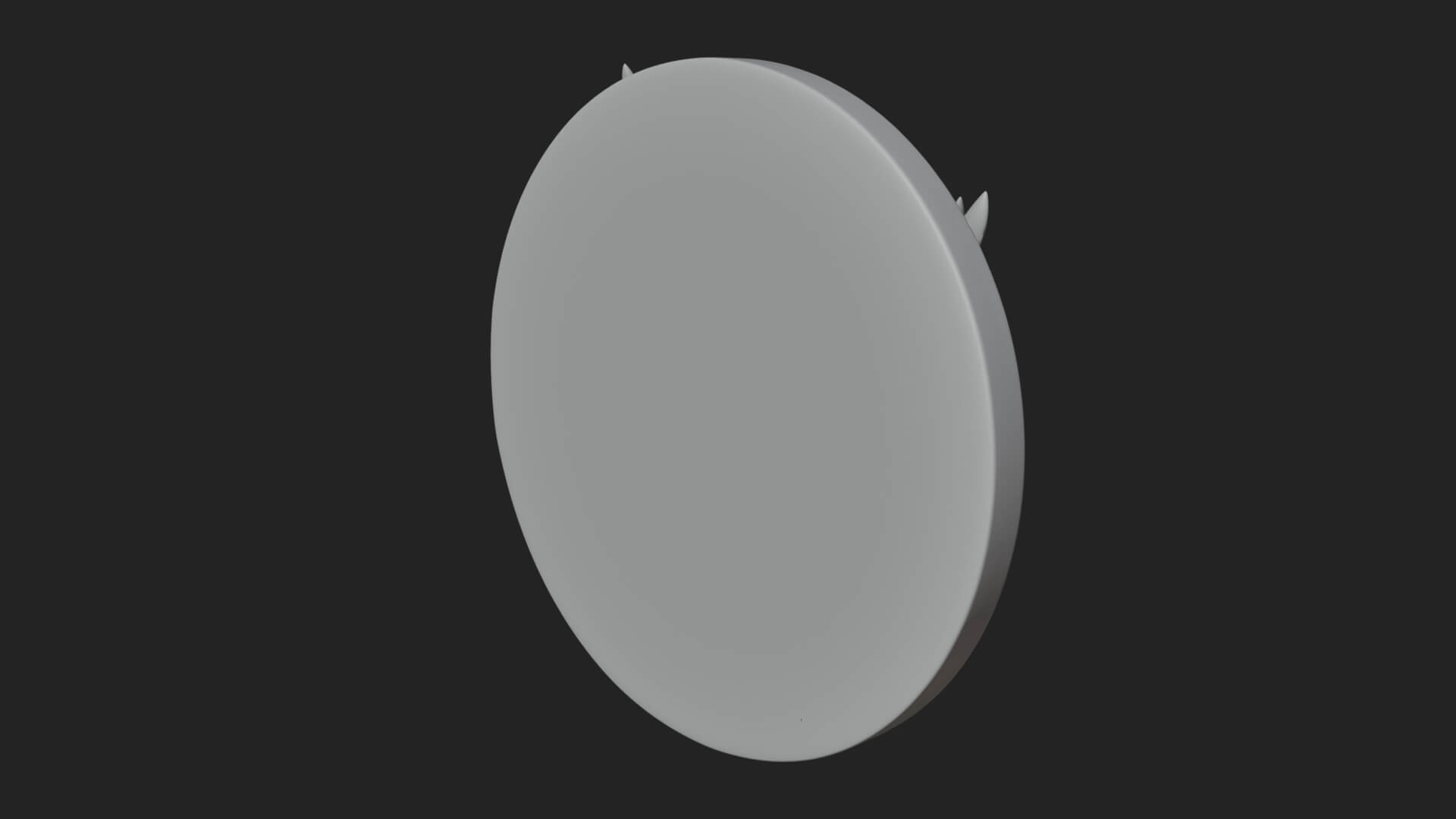 Owl Head Oval Relief Plaque Design 3 3D Print Model 3D Model