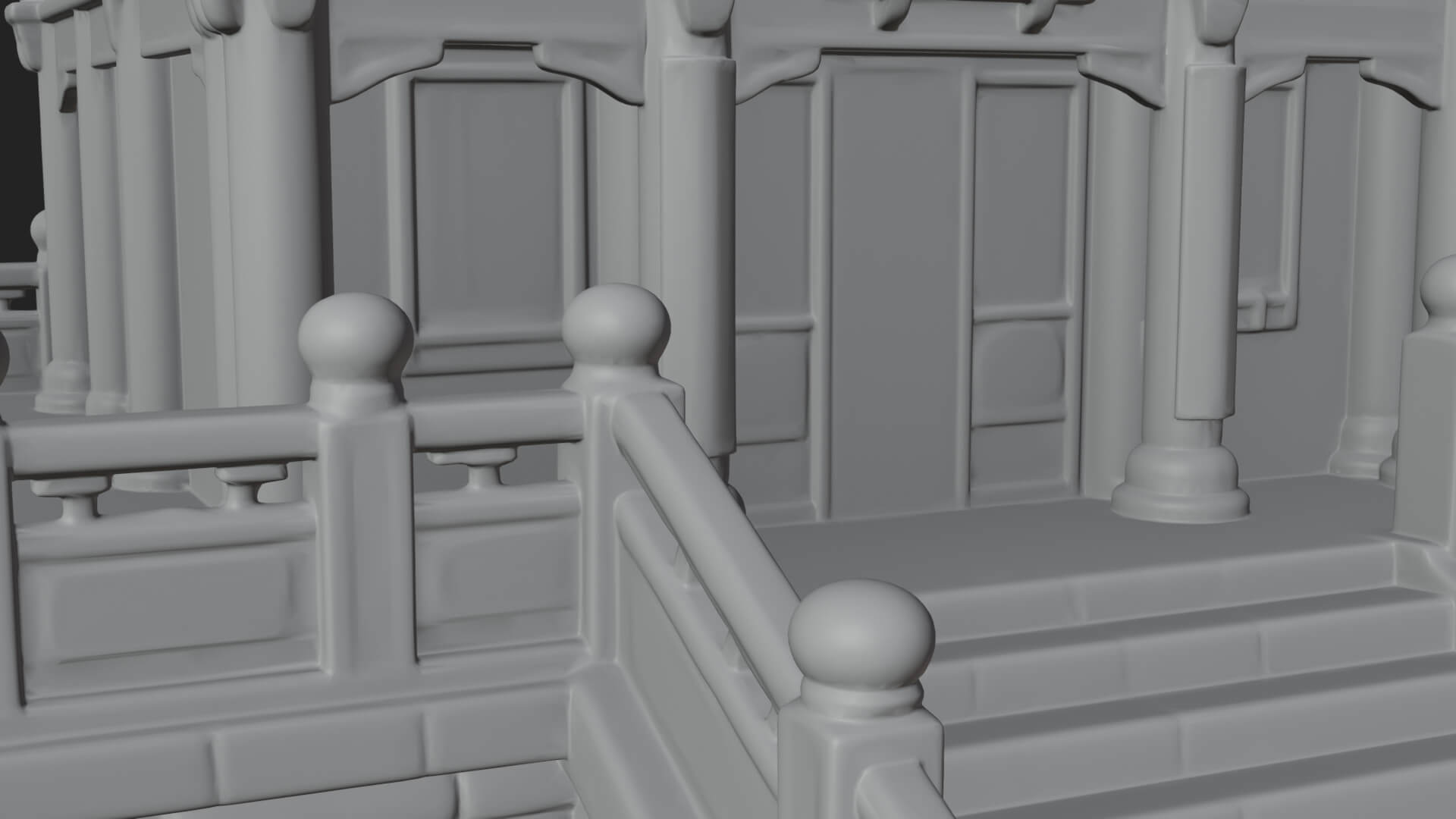 Pagoda Temple Tower Design 11 3D Print Model 3D Model