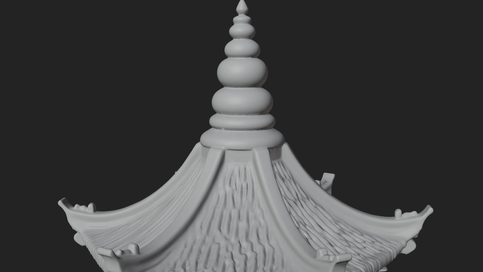 Pagoda Temple Tower Design 14 3D Print Model 3D Model