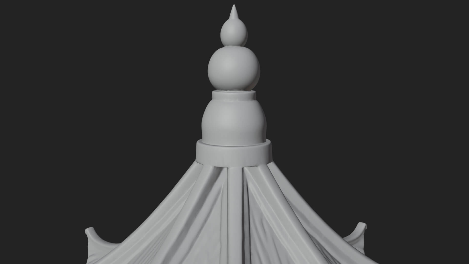 Pagoda Temple Tower Design 4 3D Print Model 3D Model