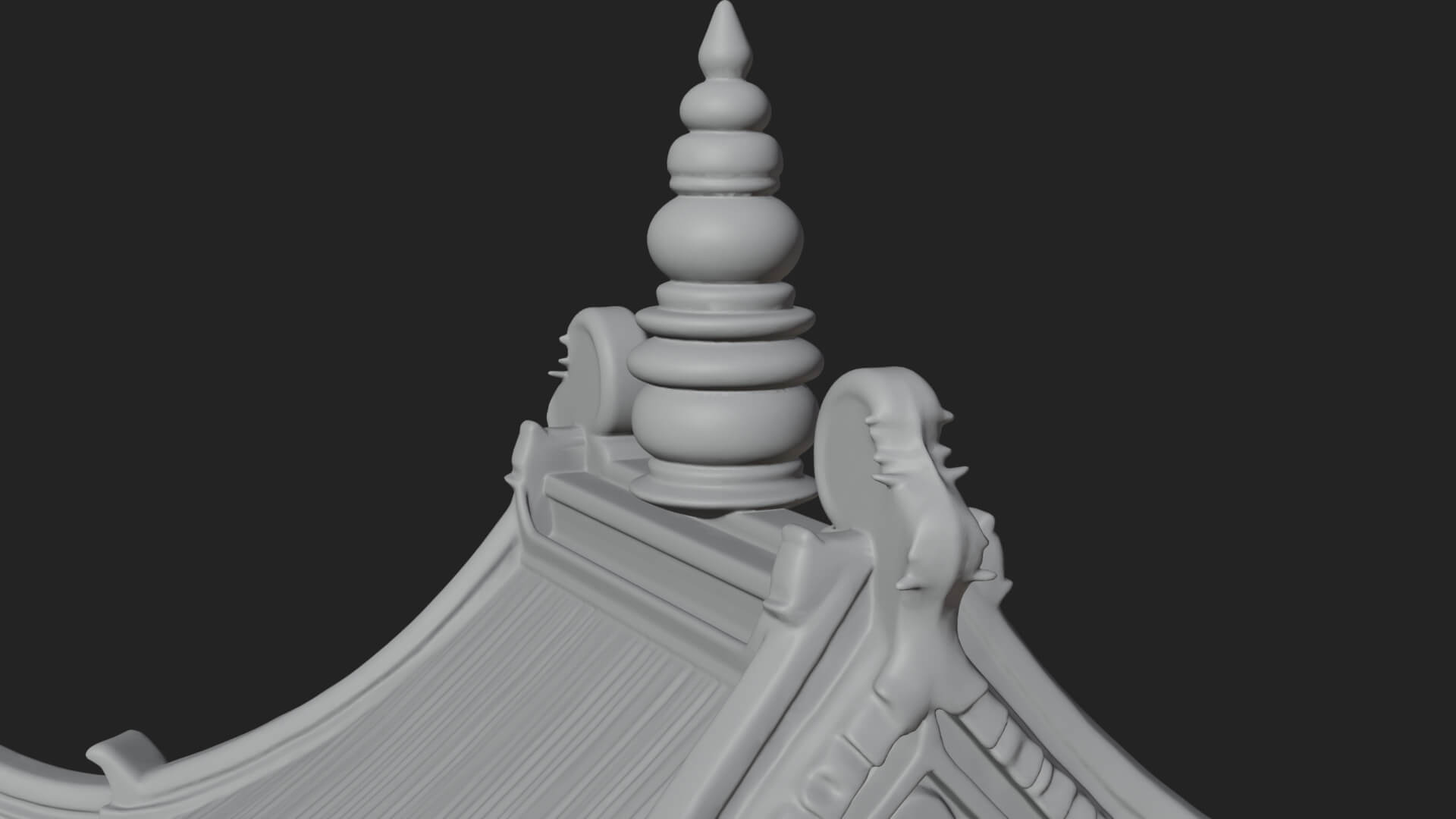 Pagoda Temple Tower Design 5 3D Print Model 3D Model