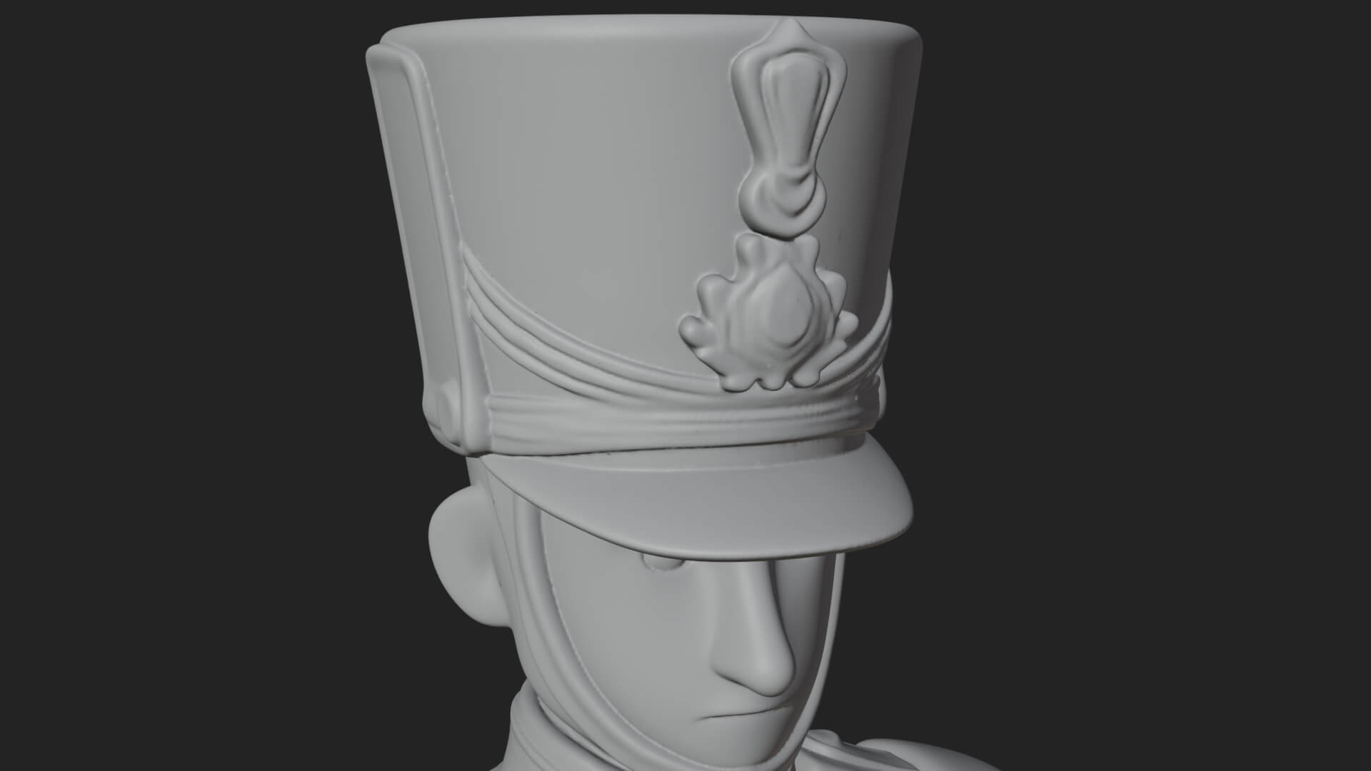 Parade Toy Soldier Statue Design 1 3D Print Model 3D Model