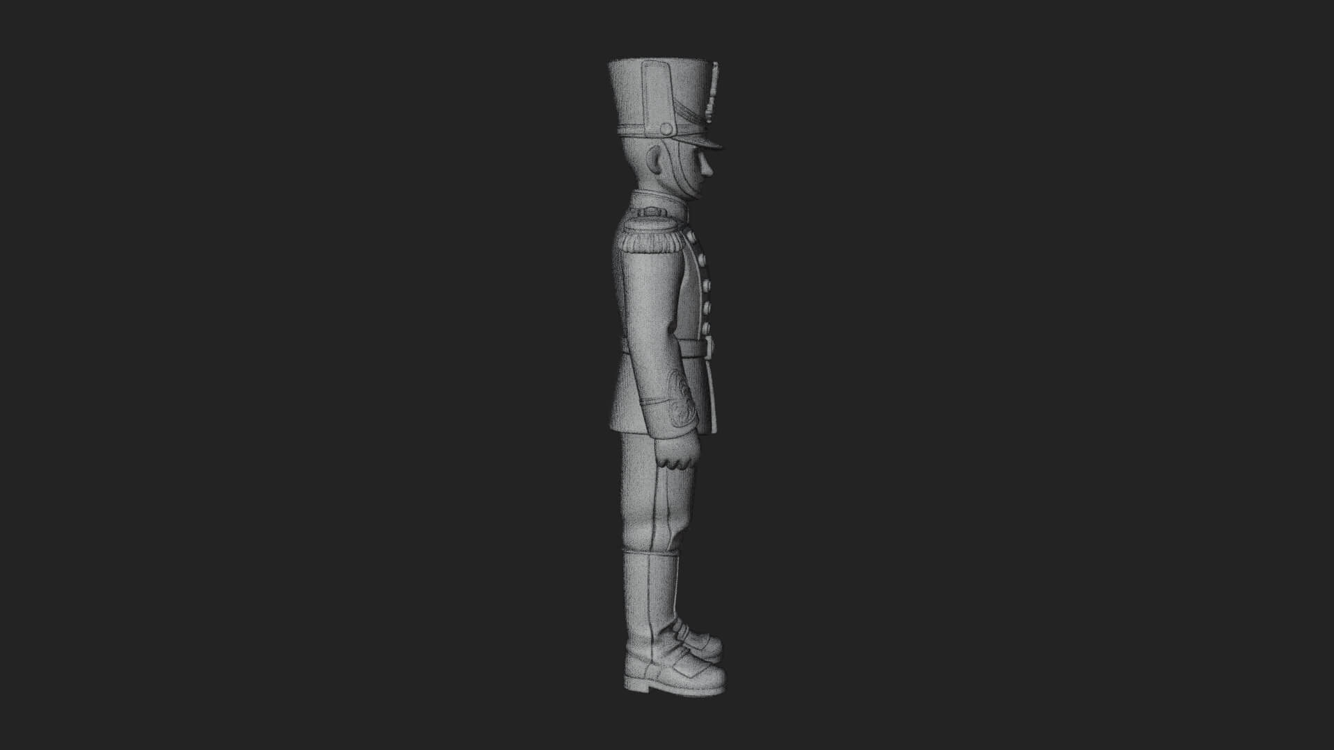 Parade Toy Soldier Statue Design 1 3D Print Model 3D Model