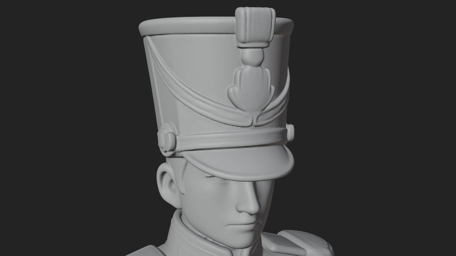 Parade Toy Soldier Statue Design 2 3D Print Model 3D Model