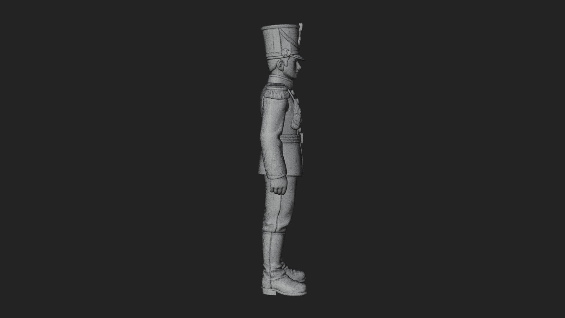 Parade Toy Soldier Statue Design 2 3D Print Model 3D Model