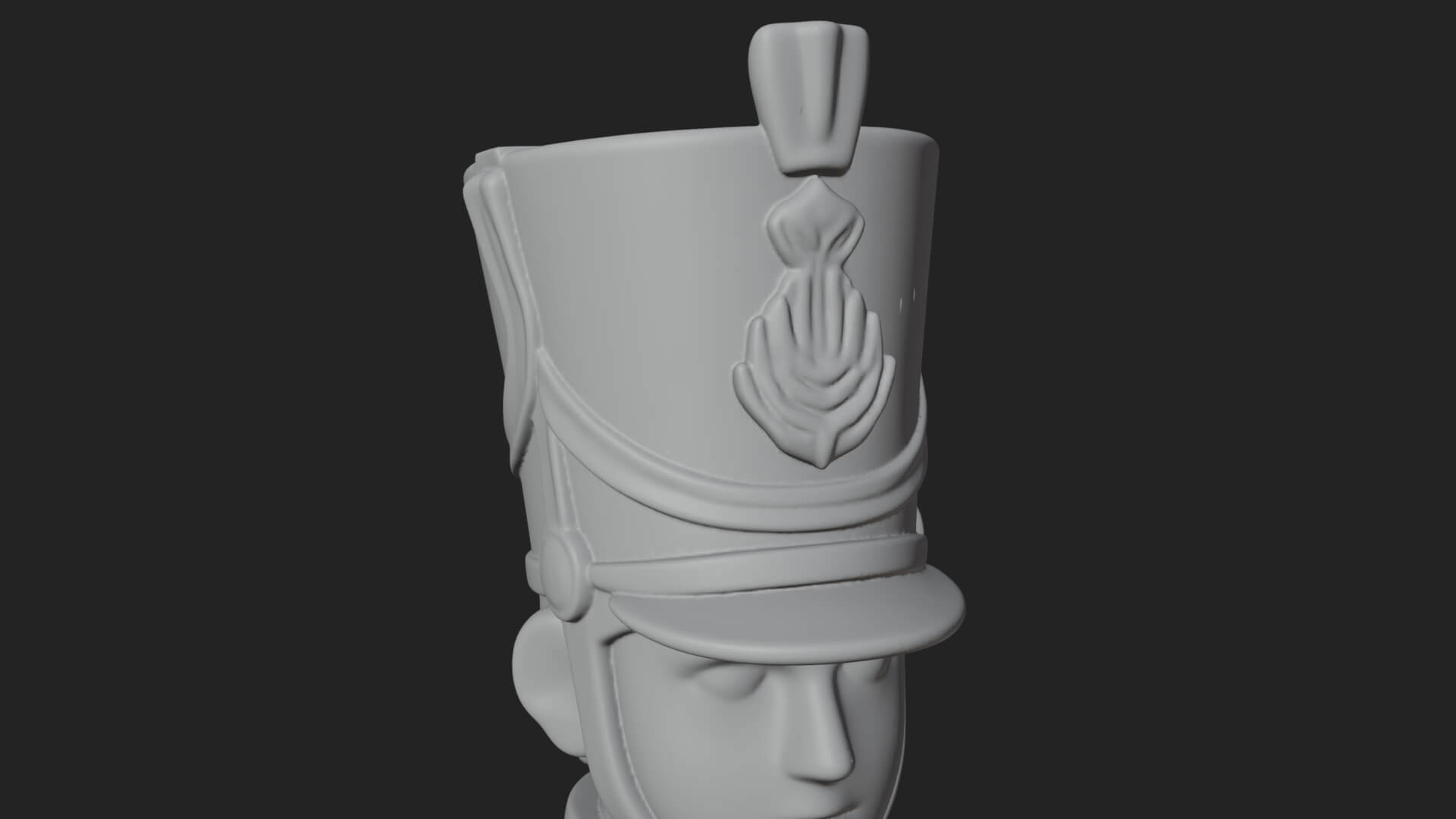 Parade Toy Soldier Statue Design 3 3D Print Model 3D Model