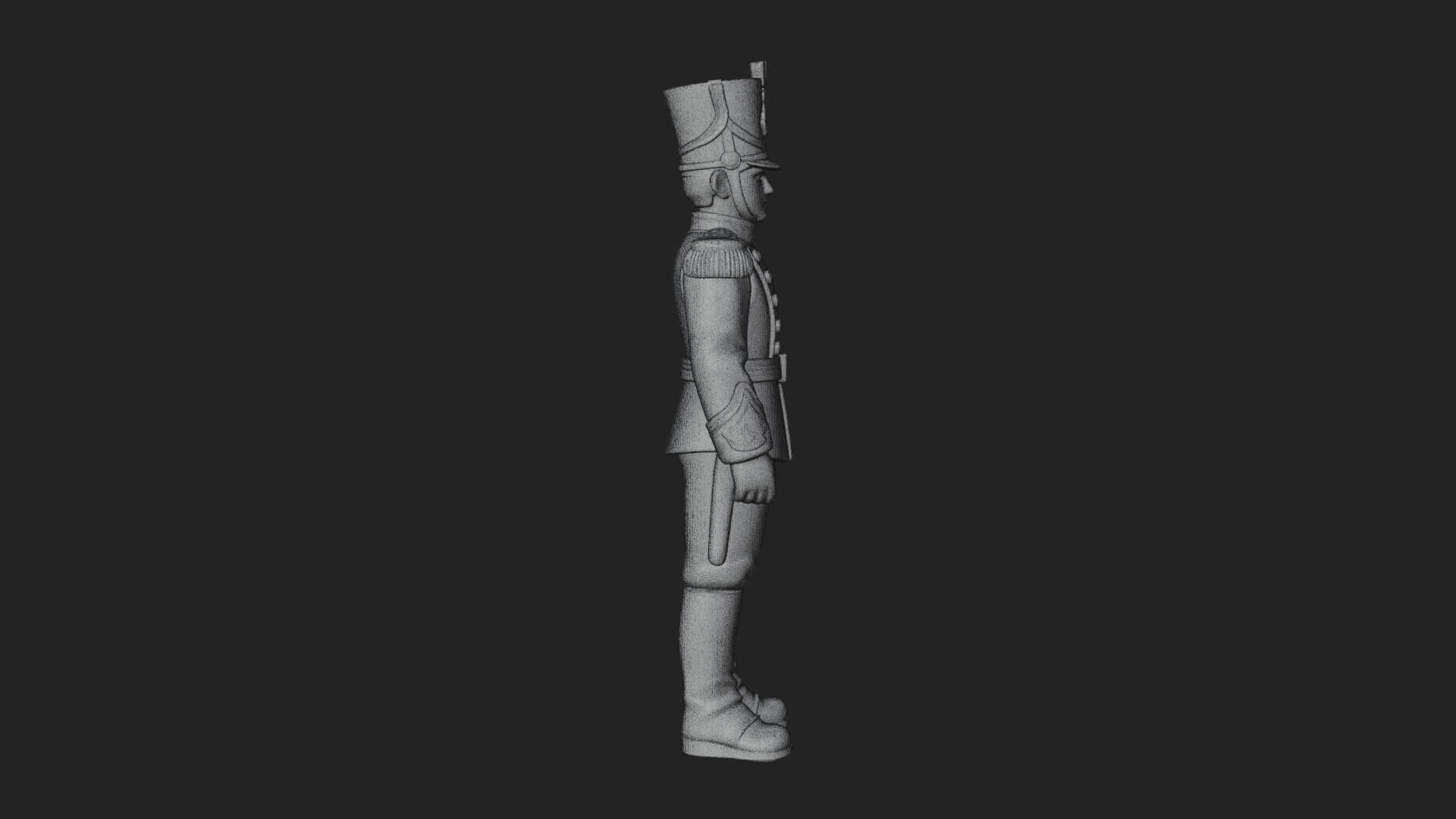 Parade Toy Soldier Statue Design 3 3D Print Model 3D Model