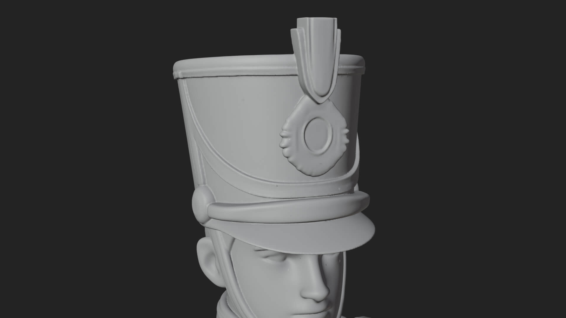 Parade Toy Soldier Statue Design 4 3D Print Model 3D Model
