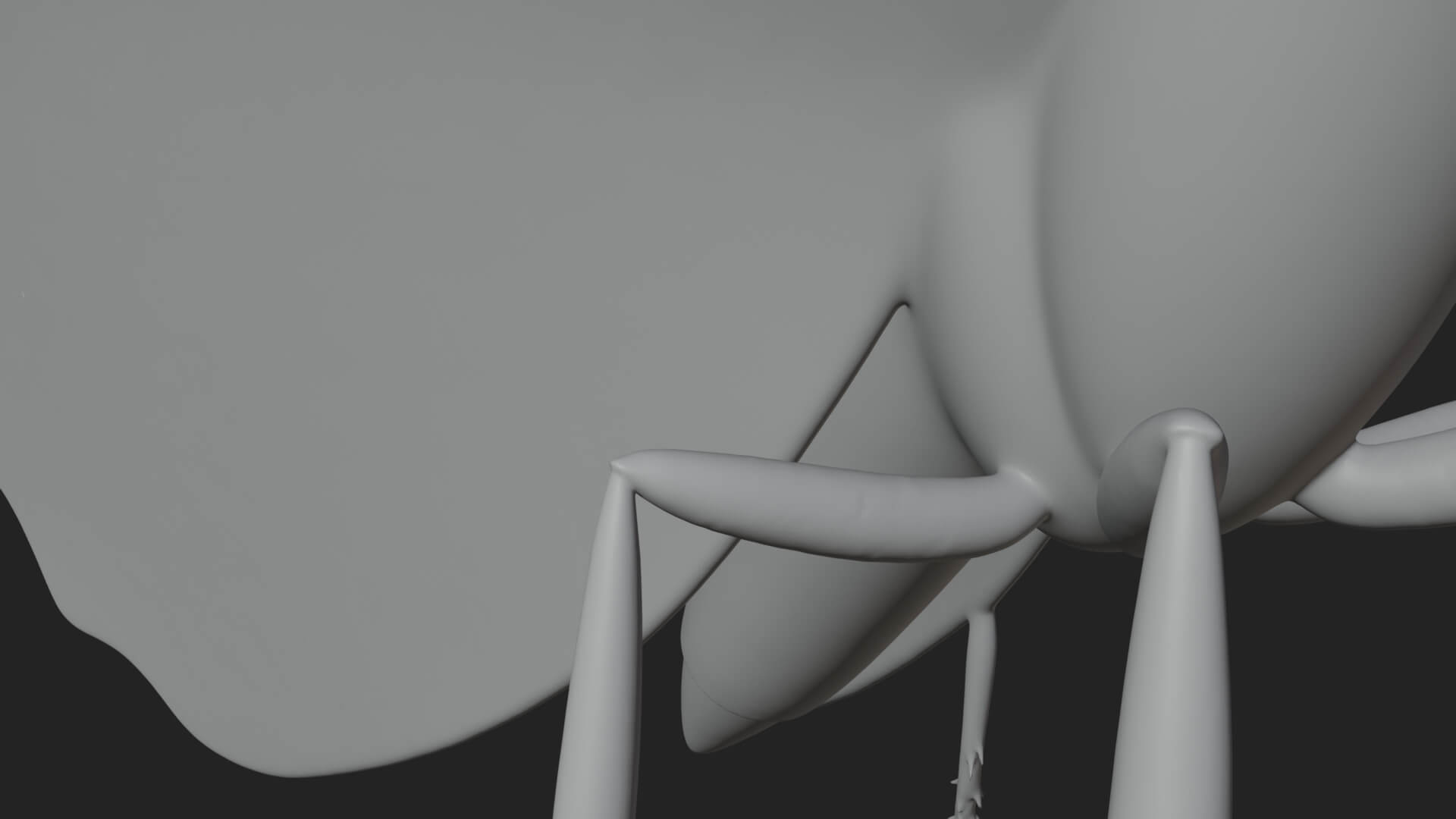 Pastel Wing Butterfly Statue Design 1 3D Print Model 3D Model