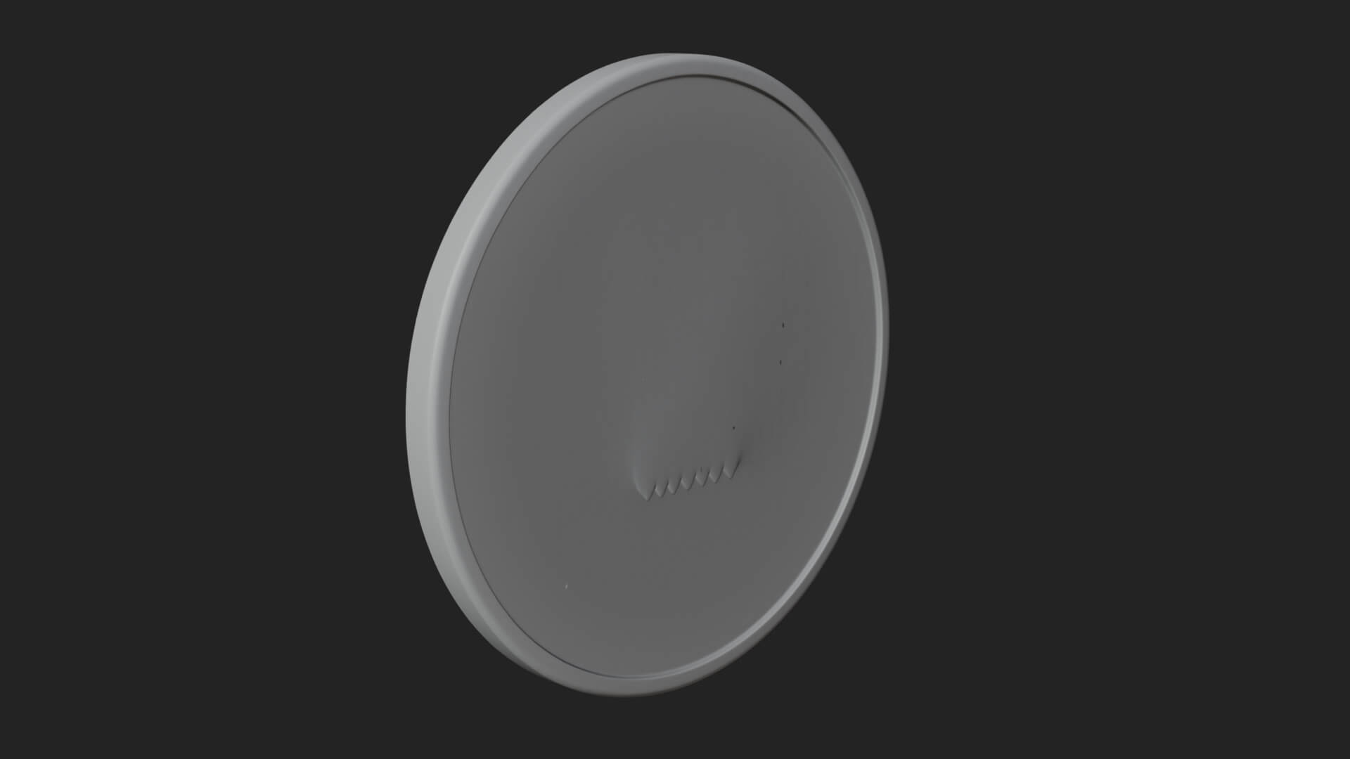 Peace Dove Laurel Oval Plaque Design 3 3D Print Model 3D Model