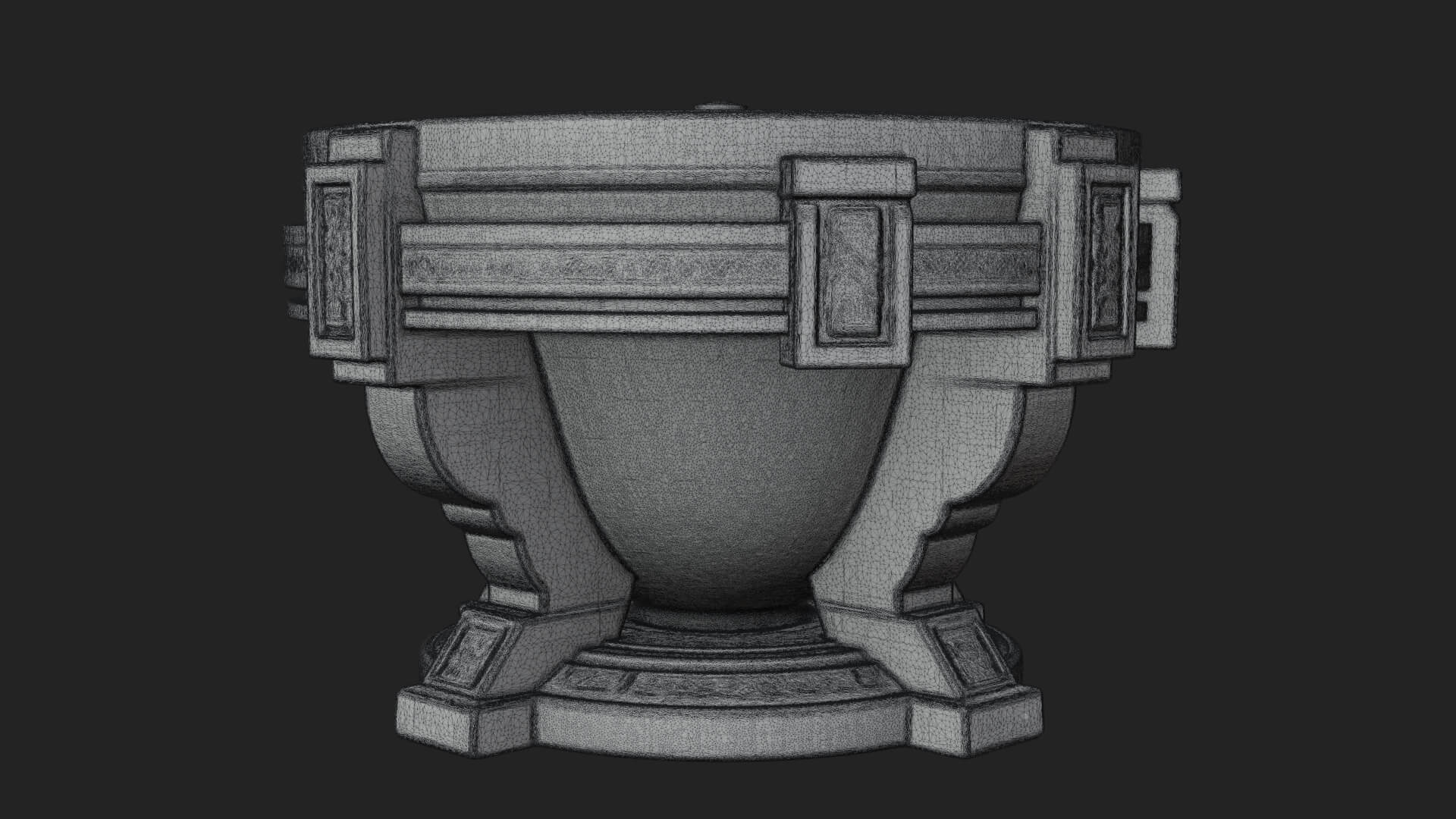 Pedestal Sundial Stand Model Design 3 3D Print Model 3D Model
