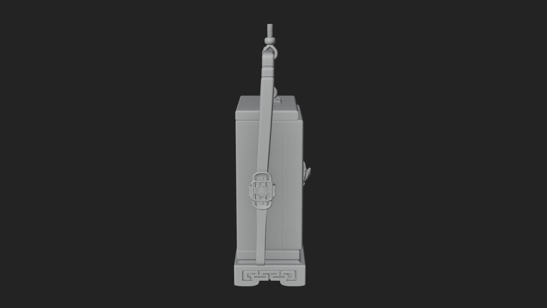 Peony Panel Lantern Model Design 3 3D Print Model 3D Model
