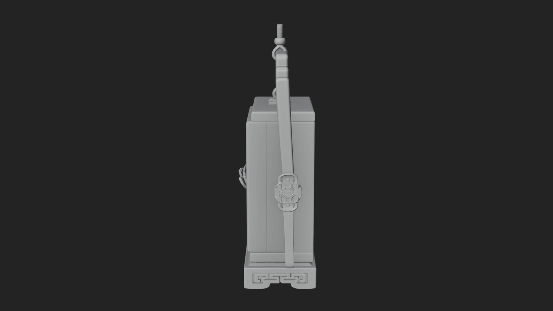 Peony Panel Lantern Model Design 3 3D Print Model 3D Model