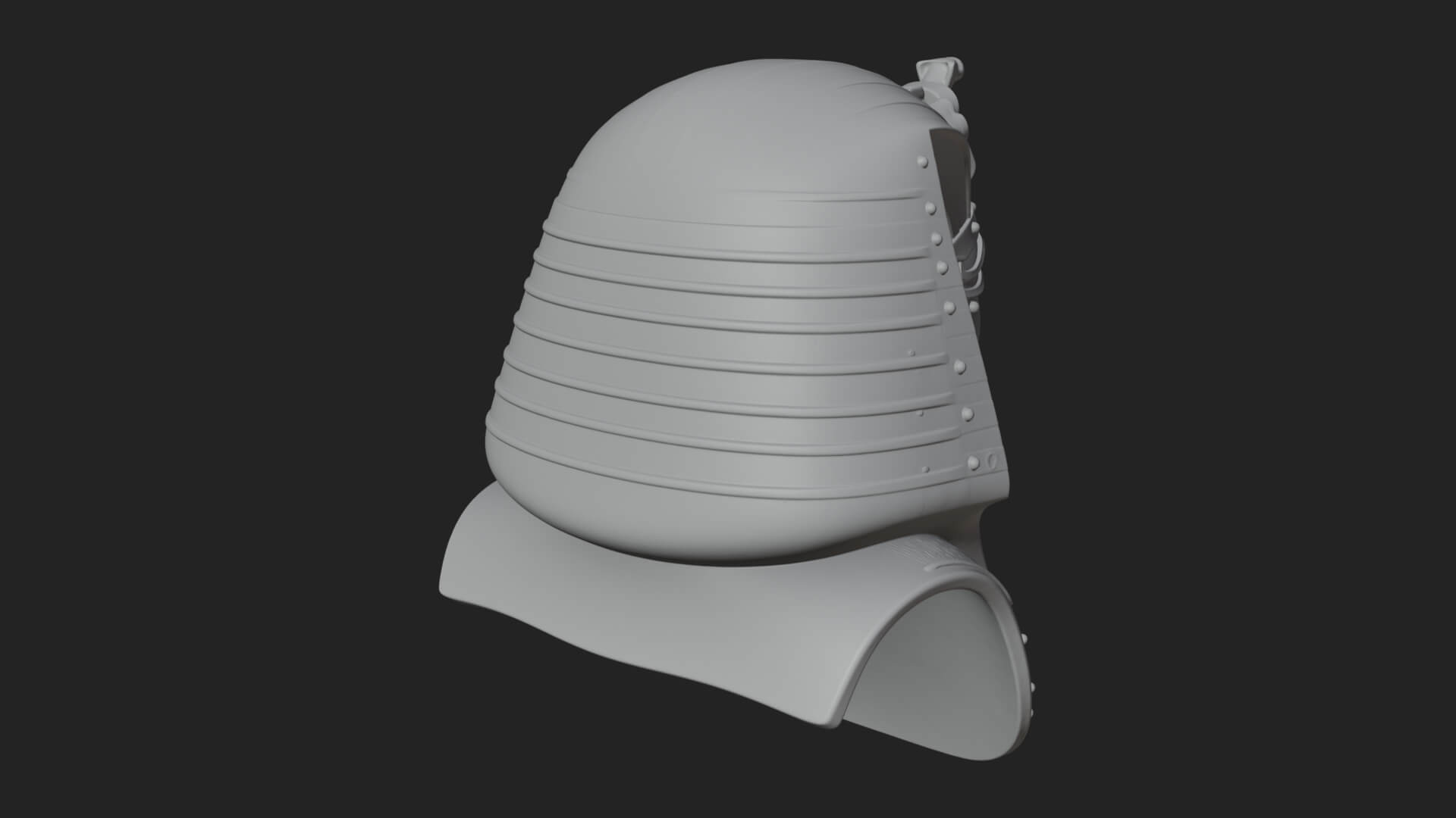 Pharaoh Gold Mask Statue Design 1 3D Print Model 3D Model